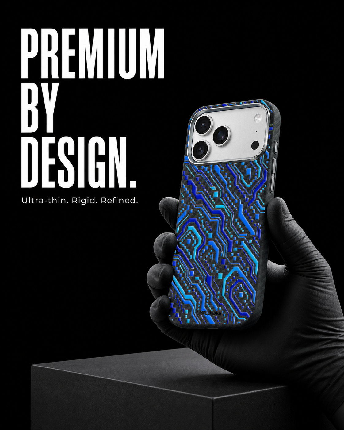 POLAR MAZE Carbon S1 iPhone 17 Pro case - product view 7