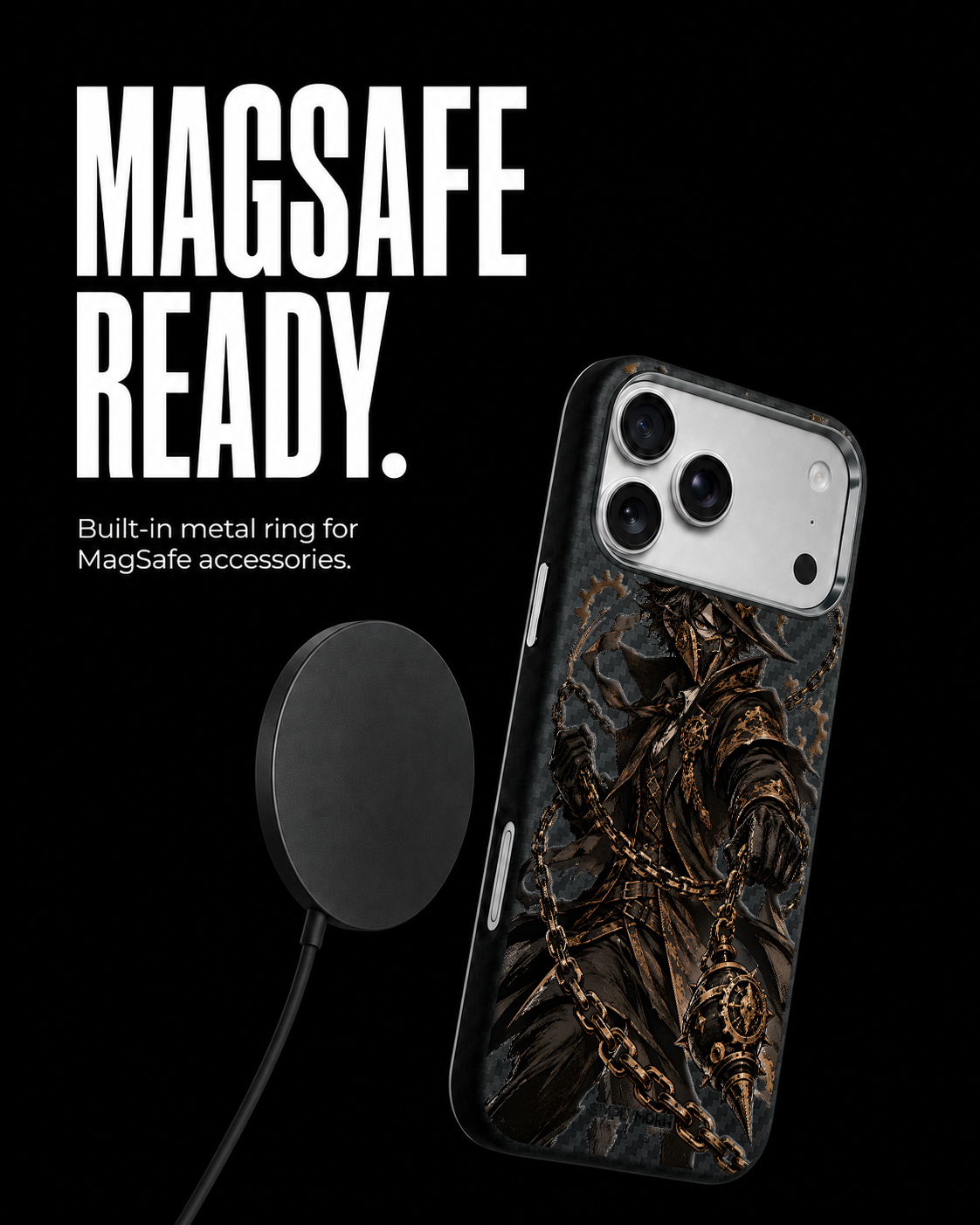 TOKARI Carbon S1 iPhone 17 Pro case - product view 5