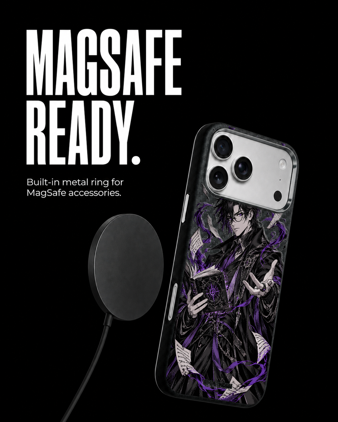 VESRYN Carbon S1 iPhone 17 Pro case - product view 5