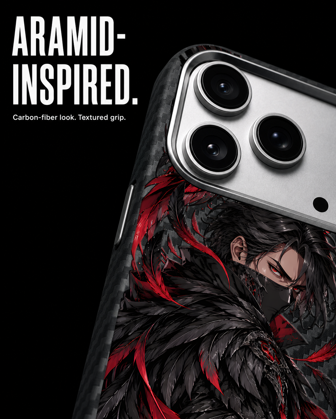Raven Assassin Carbon S1 IP17PRO V3 LIST4 case product view