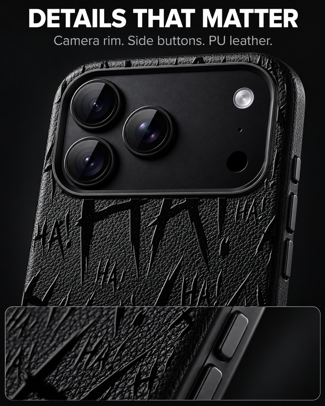 Jokester Noir Grain Series case, representative view 4