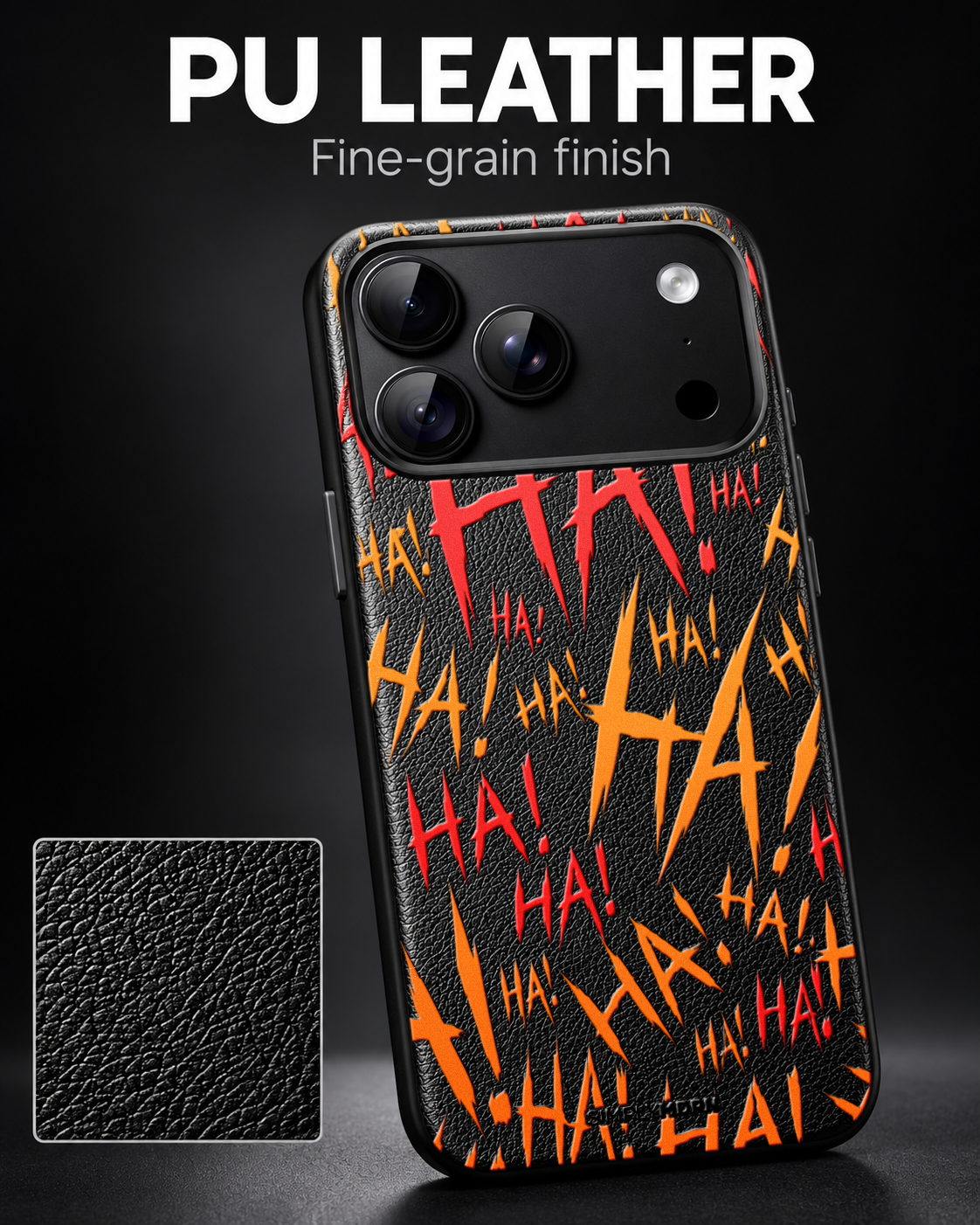 Jokester Vermillon Grain Series case, representative view 2
