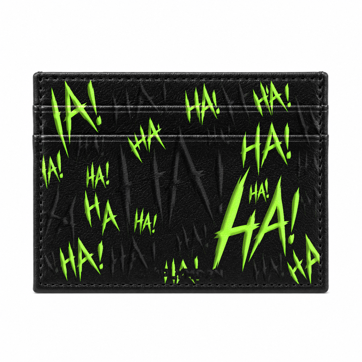 Razor Laugh Card Wallet - front view