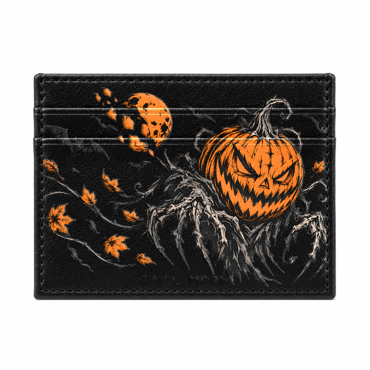 Ember Grin Card Wallet - front view