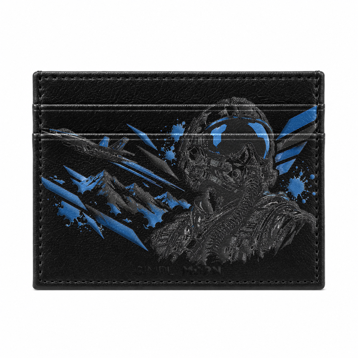 Night Vector Card Wallet - front view