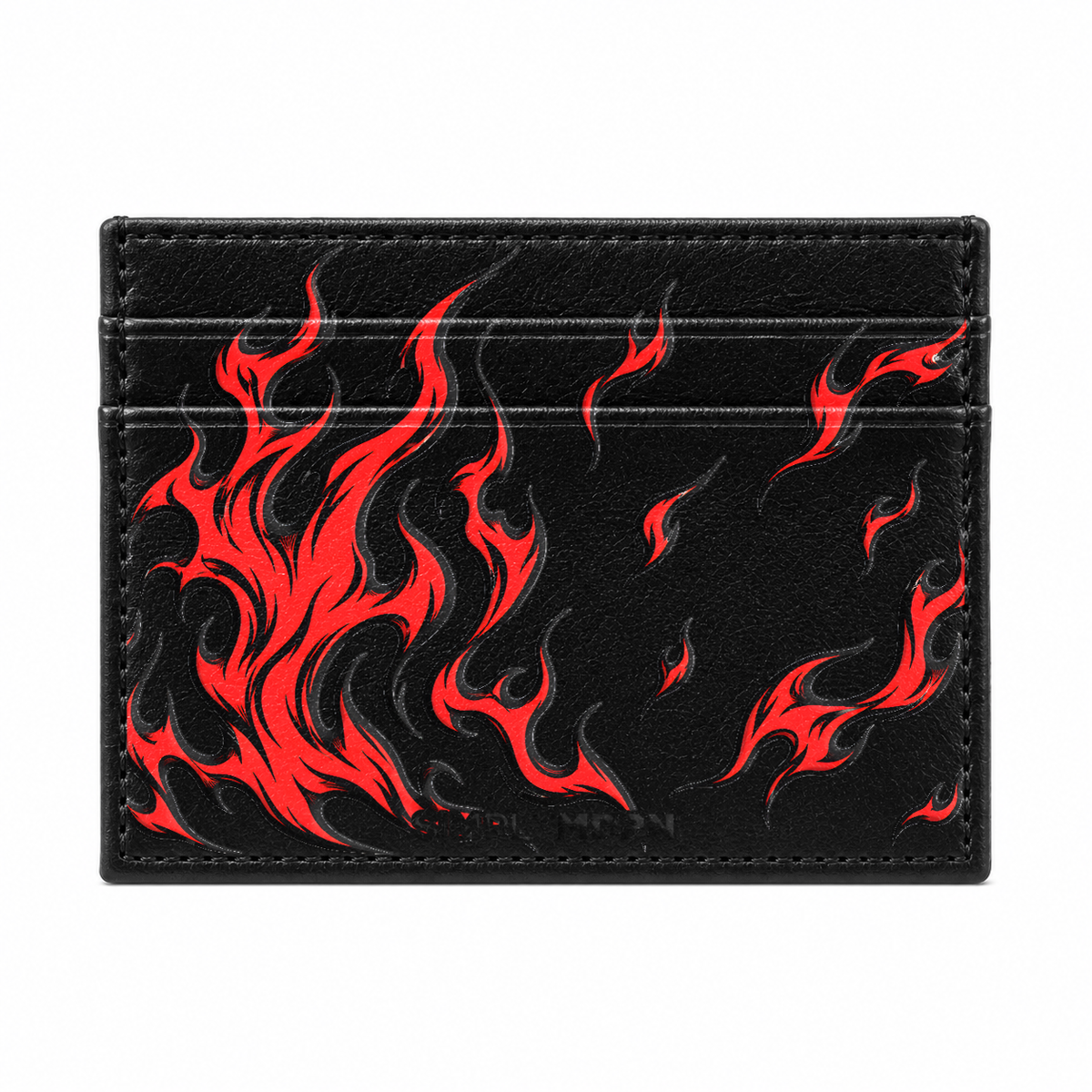 Flame Surge Card Wallet - front view