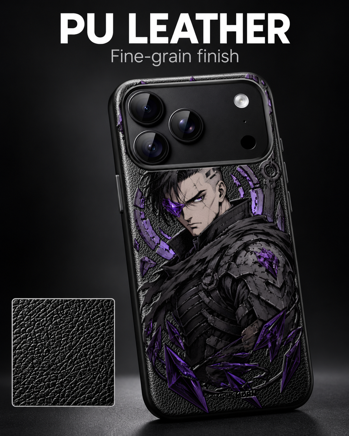 Violet Ruin Grain Series case, representative view 2