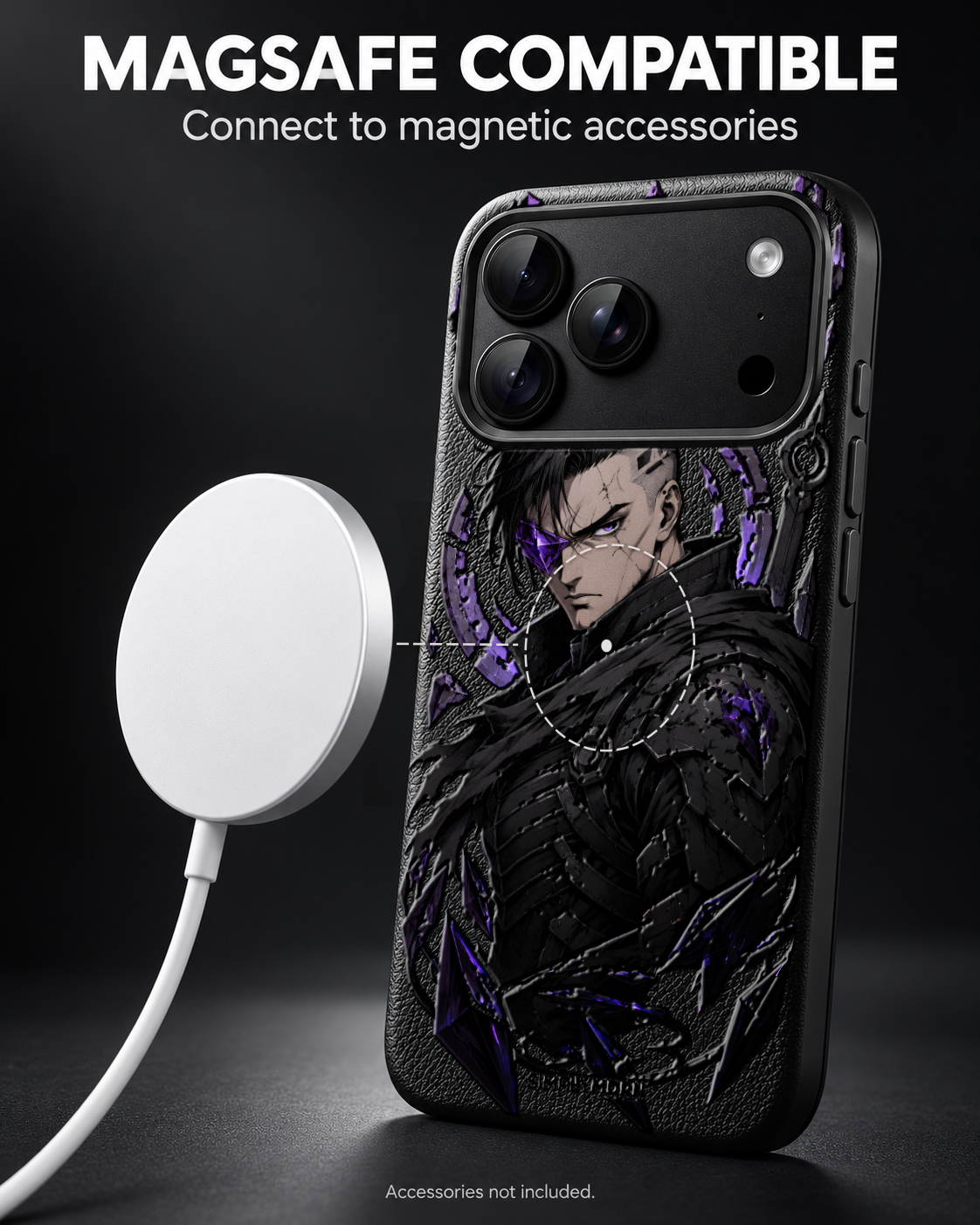 Violet Ruin Grain Series case, representative view 3
