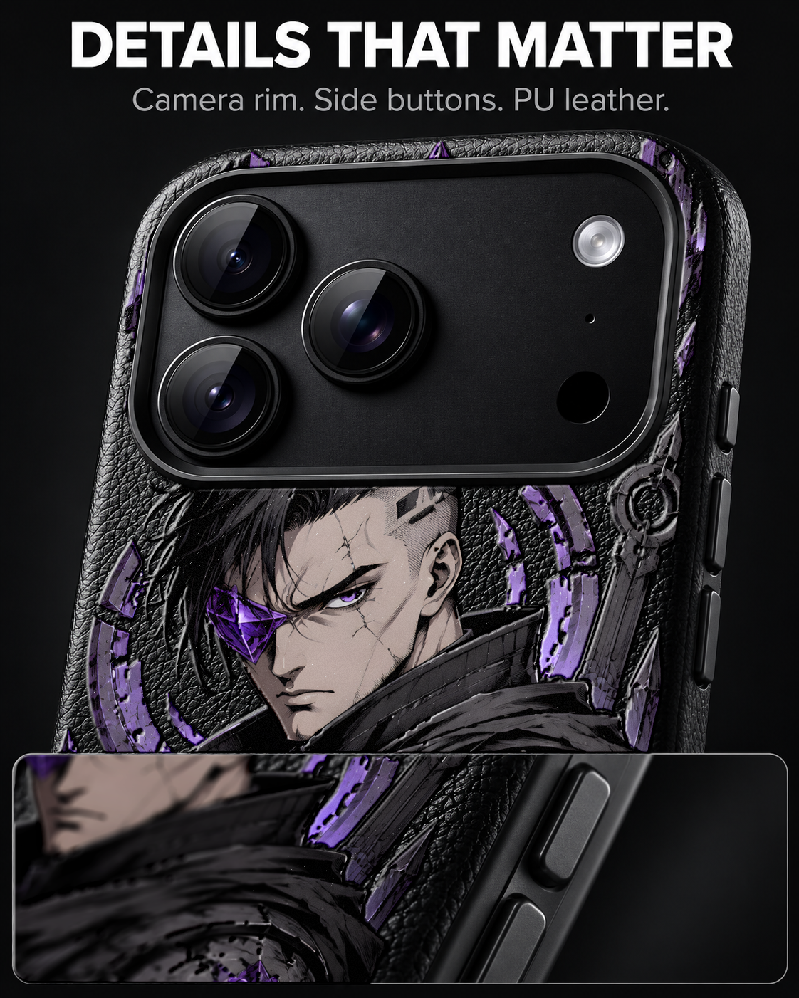 Violet Ruin Grain Series case, representative view 4