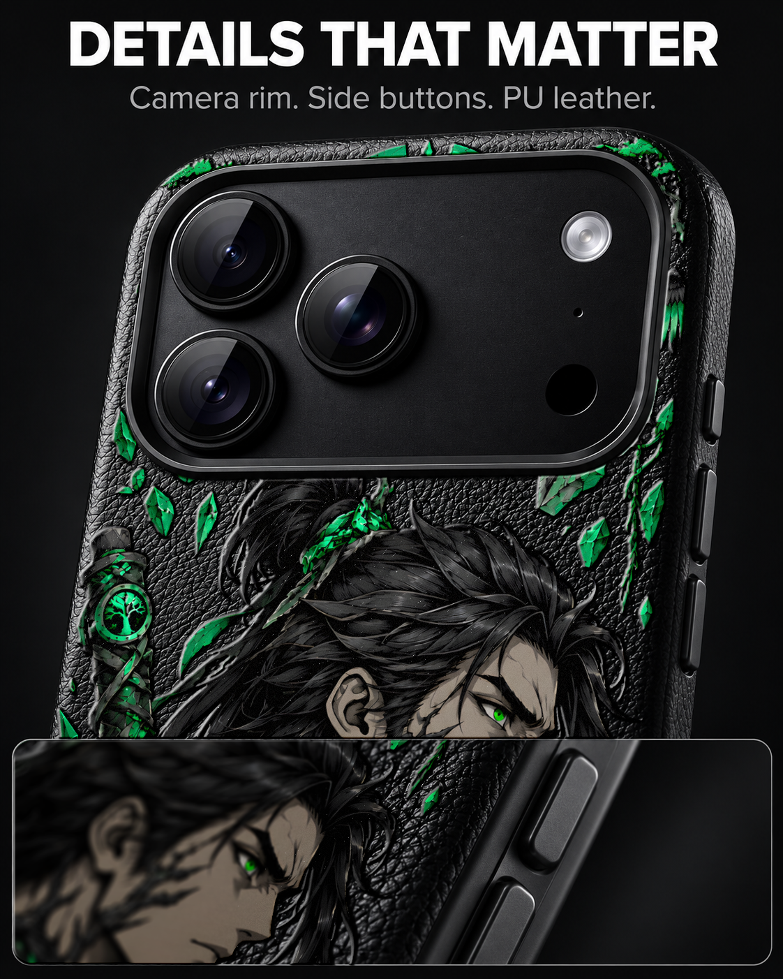 Dusk Antler Grain Series case, representative view 4