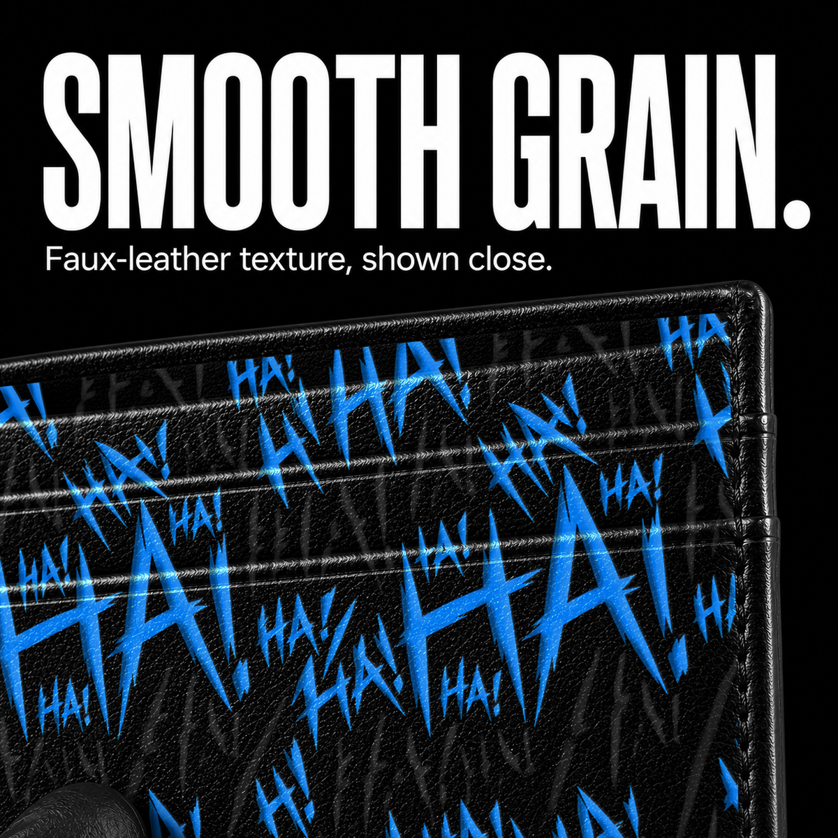 JOKESTER AZUL Card Wallet - surface detail
