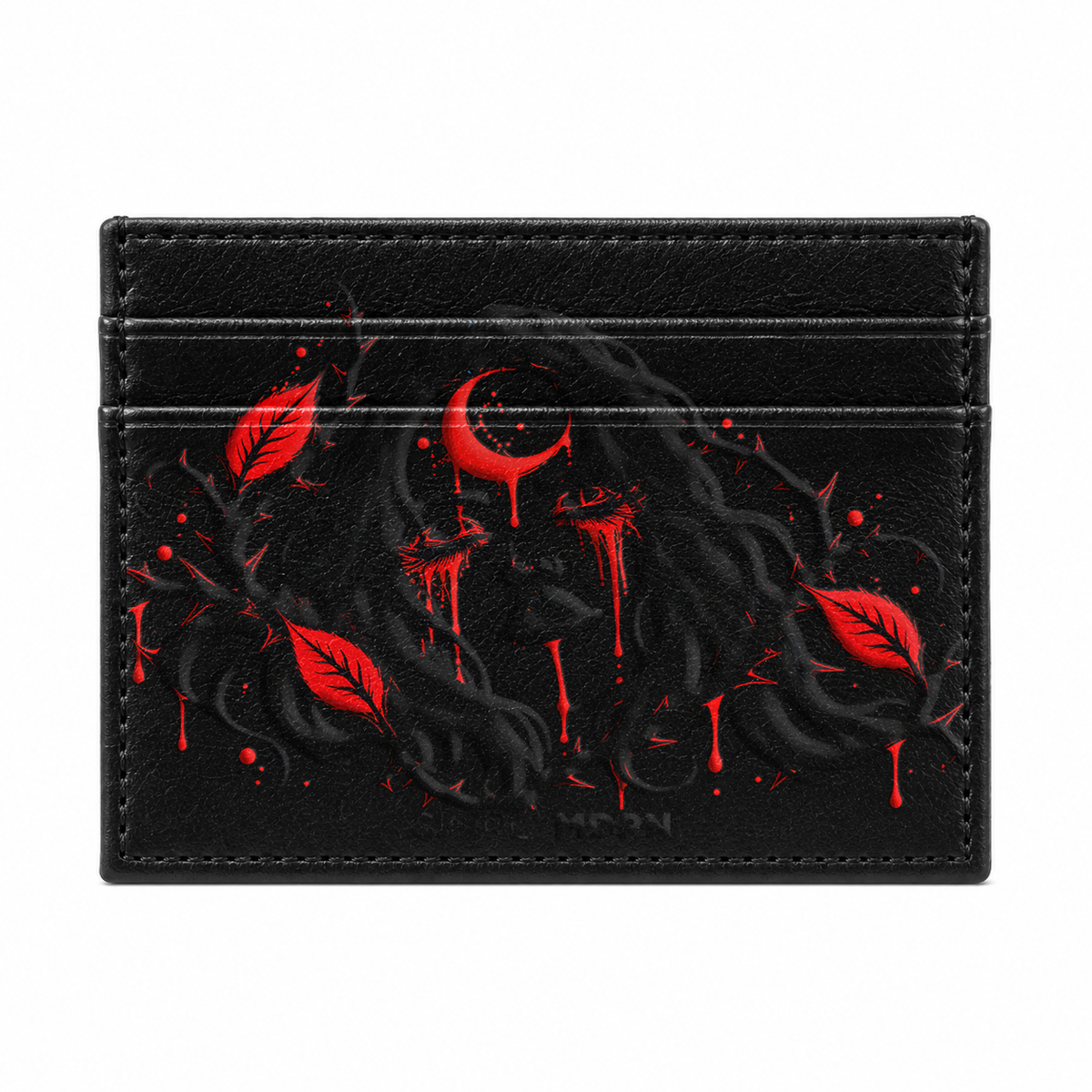 MOONMOURN Card Wallet - front view