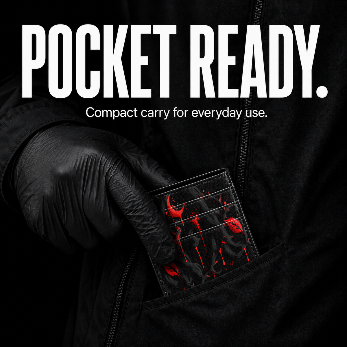 MOONMOURN Card Wallet - pocket carry