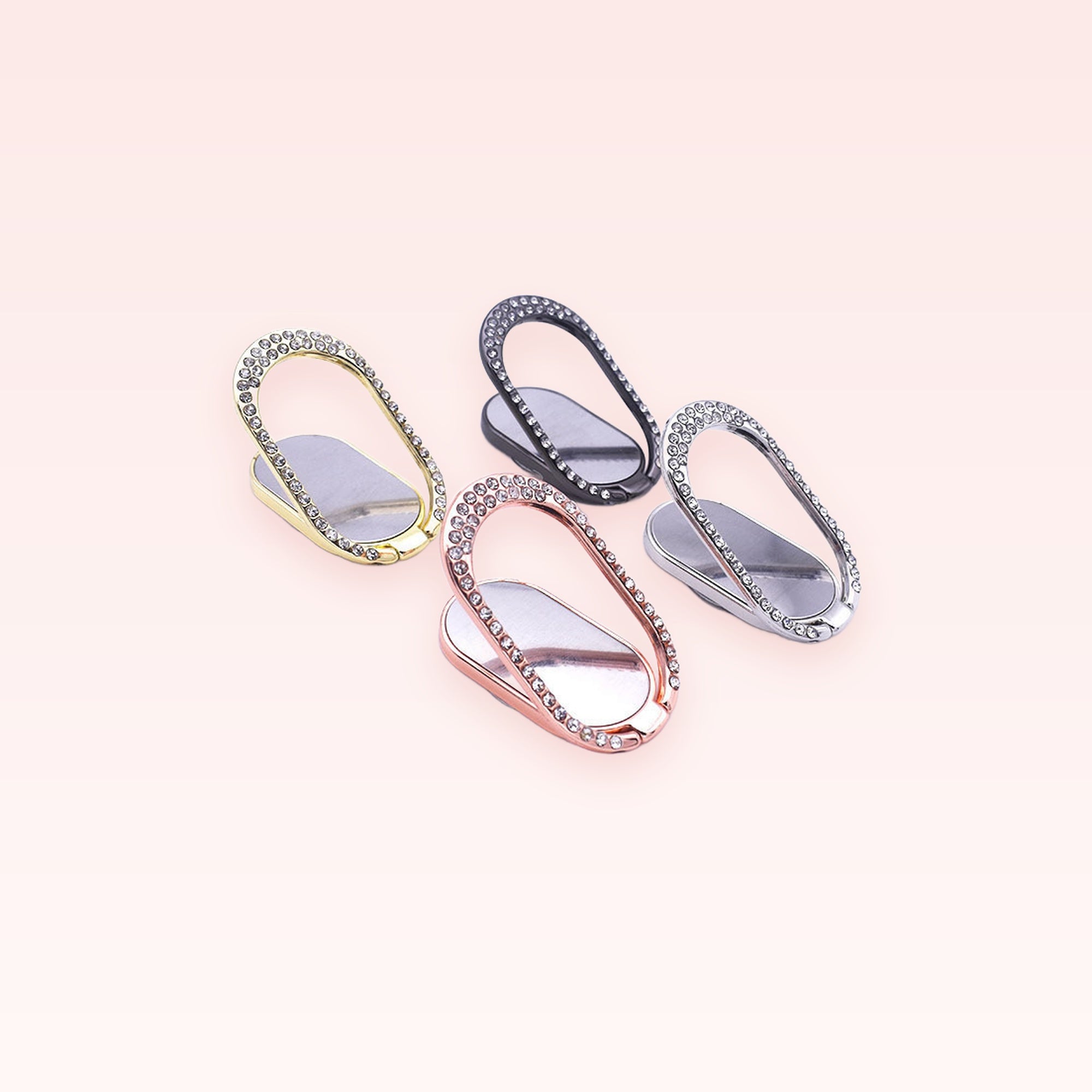 Sparkle Crystal Phone Ring Holder | 360° Rotating Kickstand Grip
