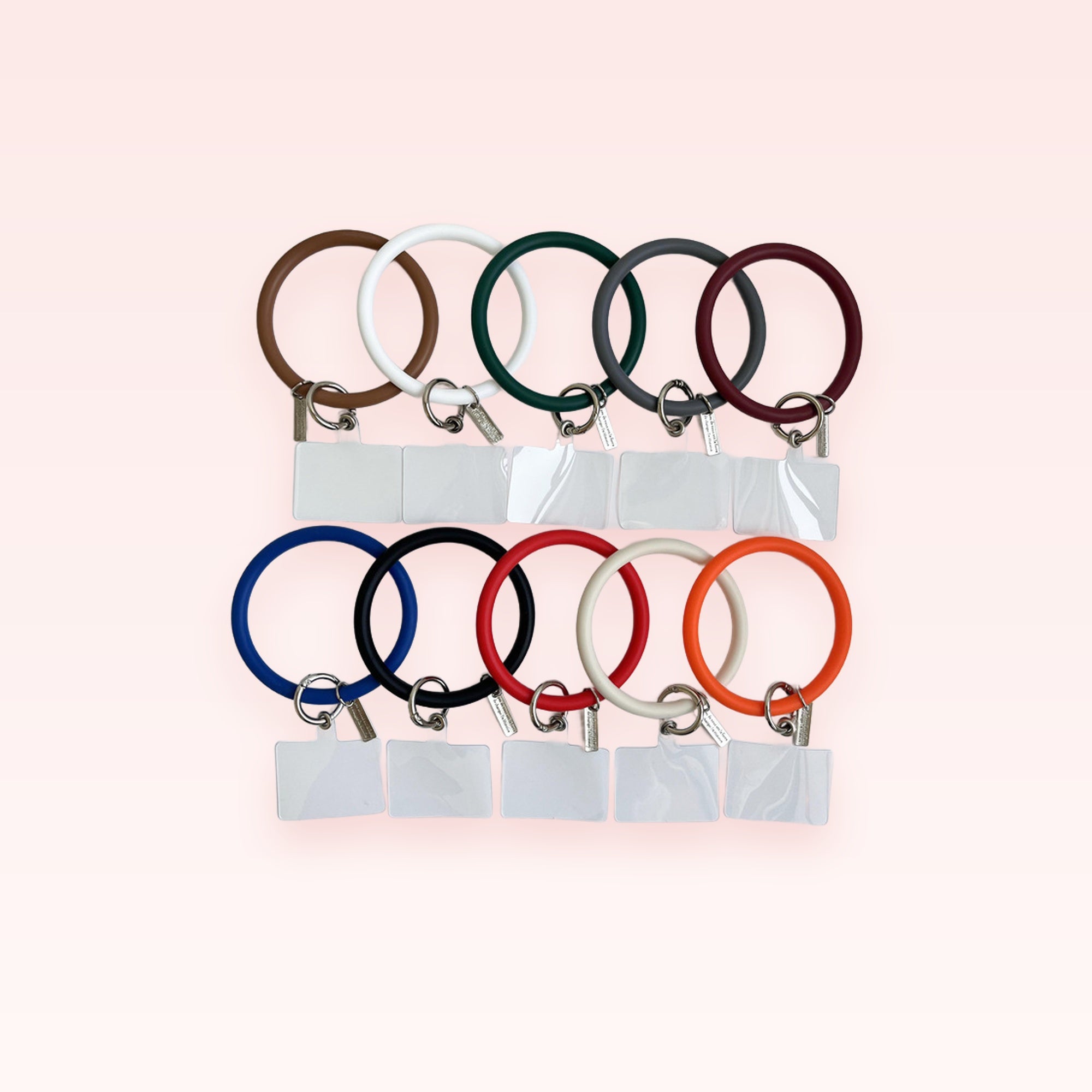 Silicone Wristlet Phone Lanyard | Cute Keychain Phone Charm Strap