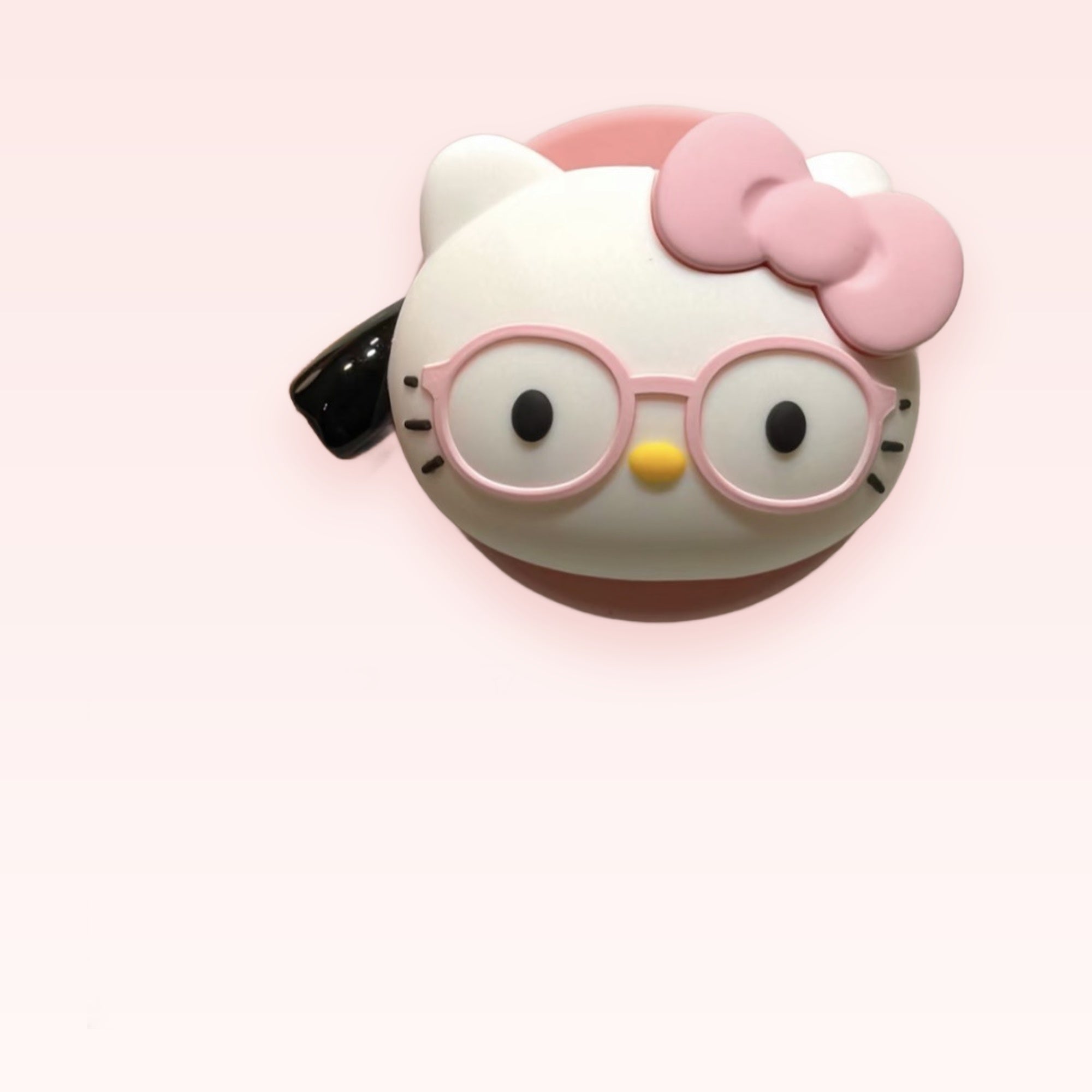 Kawaii Hello Kitty Pink Glasses Phone Grip | Cute Pop Socket Stand