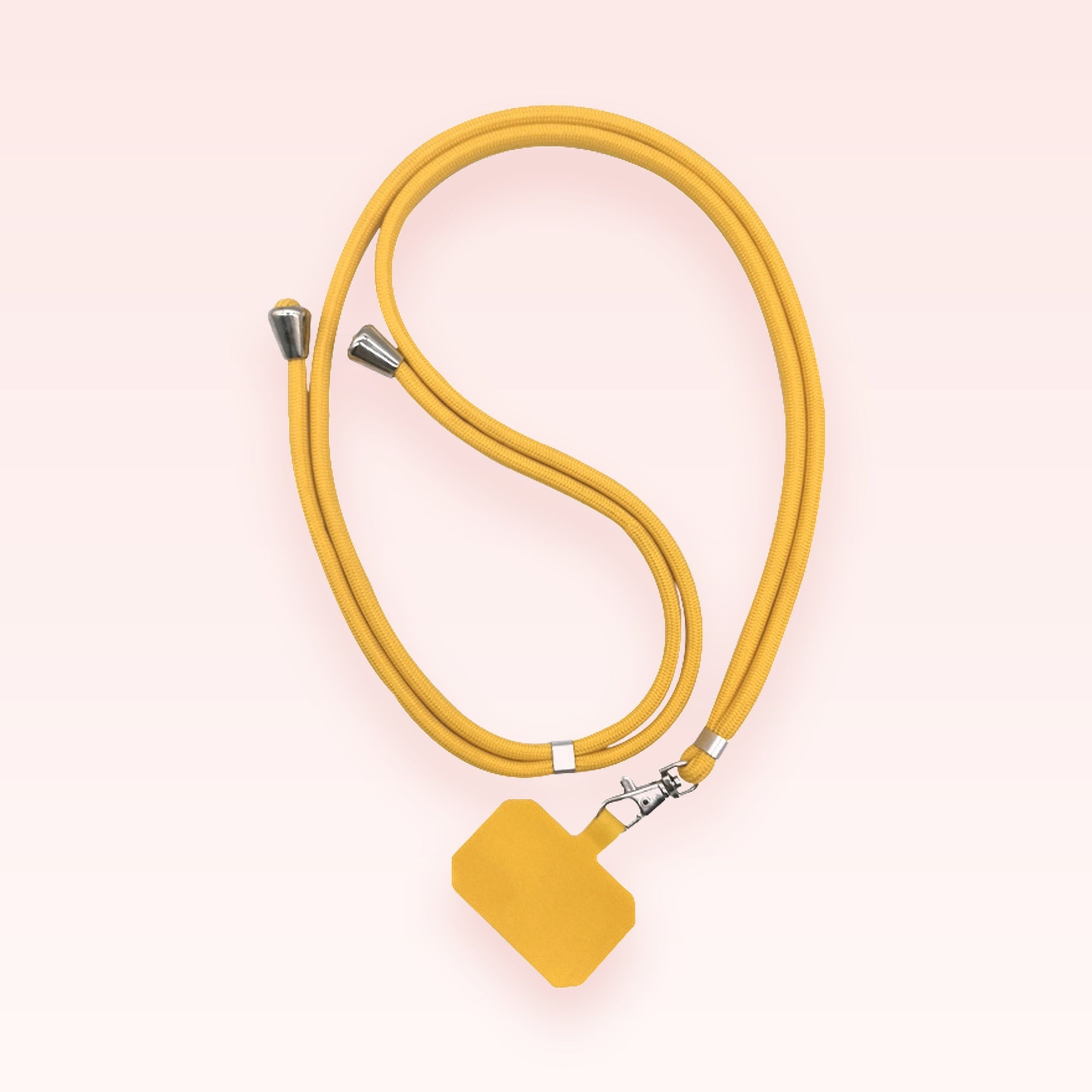 Sunny Yellow Adjustable Phone Lanyard | Minimalist Crossbody Phone Strap