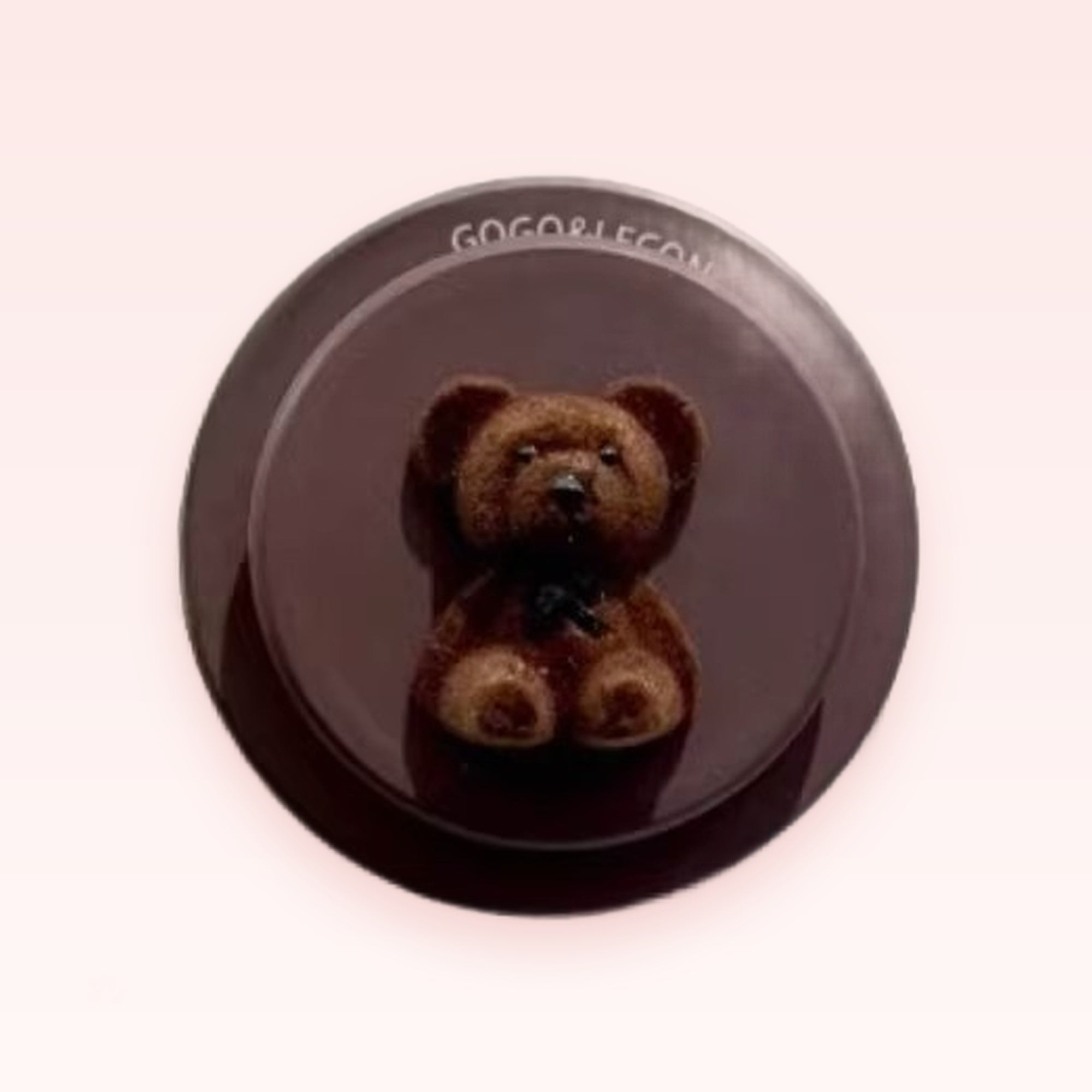 Kawaii Chocolate Bear Phone Grip | Cute Instagram Pop Socket Stand