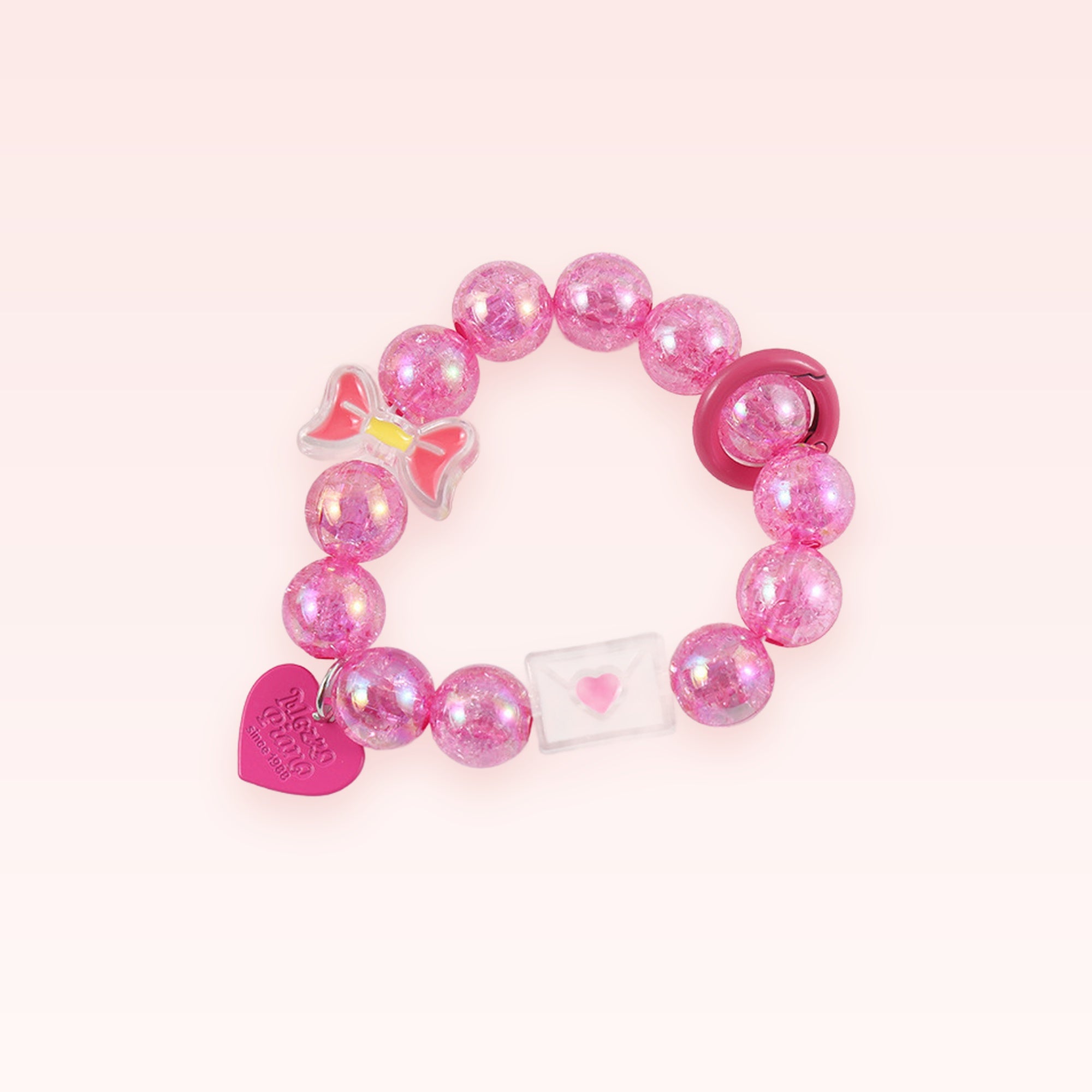 Pink Bubble Bead Phone Charm Strap | Kawaii Wrist Lanyard