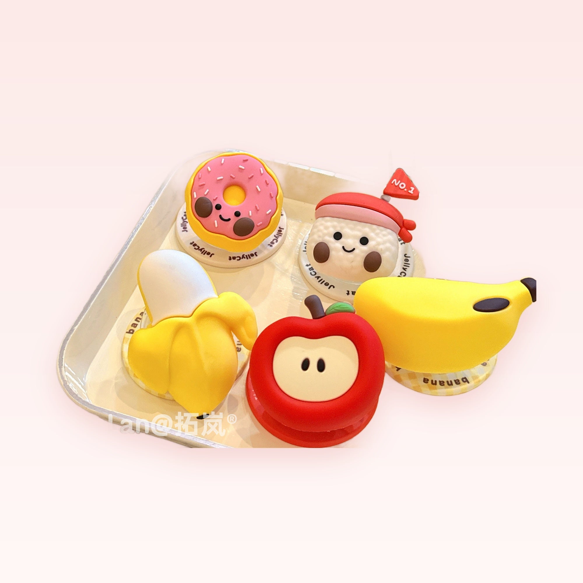 Kawaii Fruit & Donut Silicone Magnetic Phone Grip | Cute Pop Socket Stand