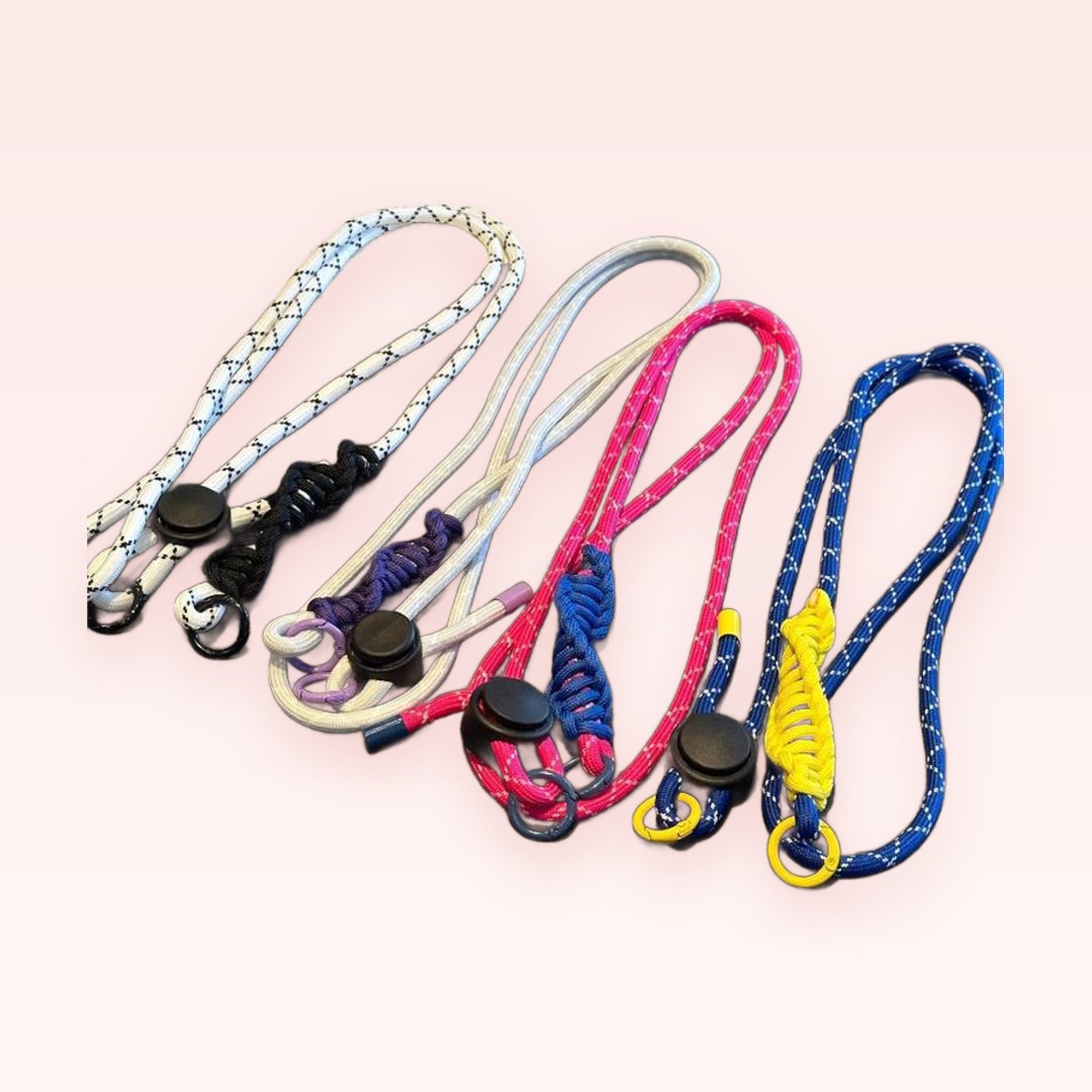 Colorful Braided Rope Phone Lanyard | Adjustable Crossbody Strap