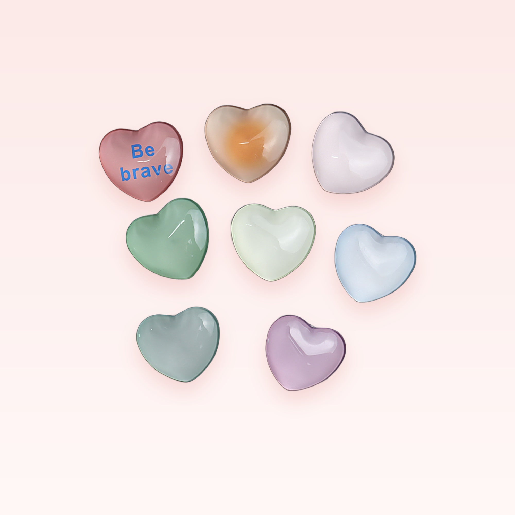 Kawaii Heart Phone Grips | Pastel Pop Socket for Cute Phones