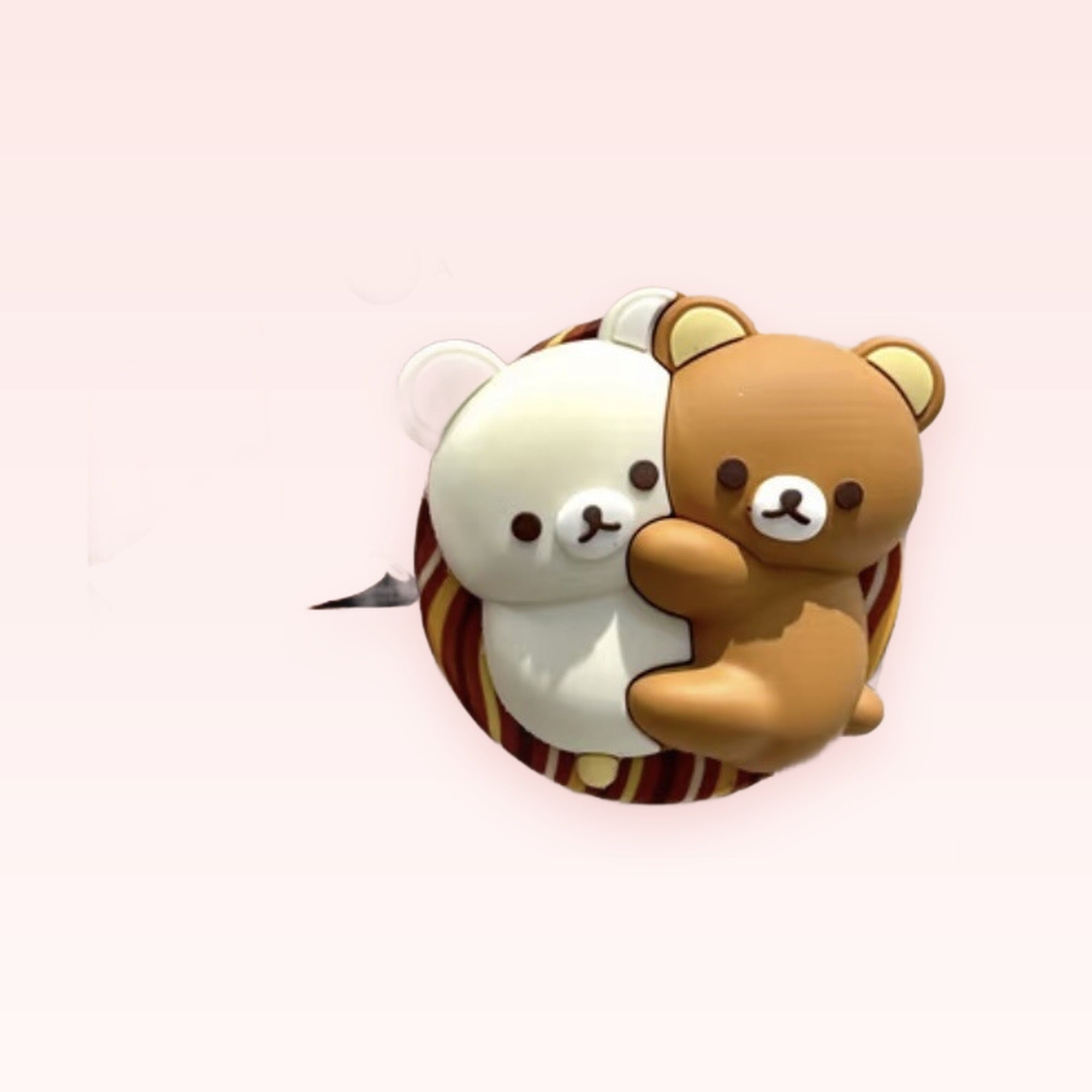 Kawaii Rilakkuma & Korilakkuma Bear Phone Grip | Cute Instagram Pop Socket Stand