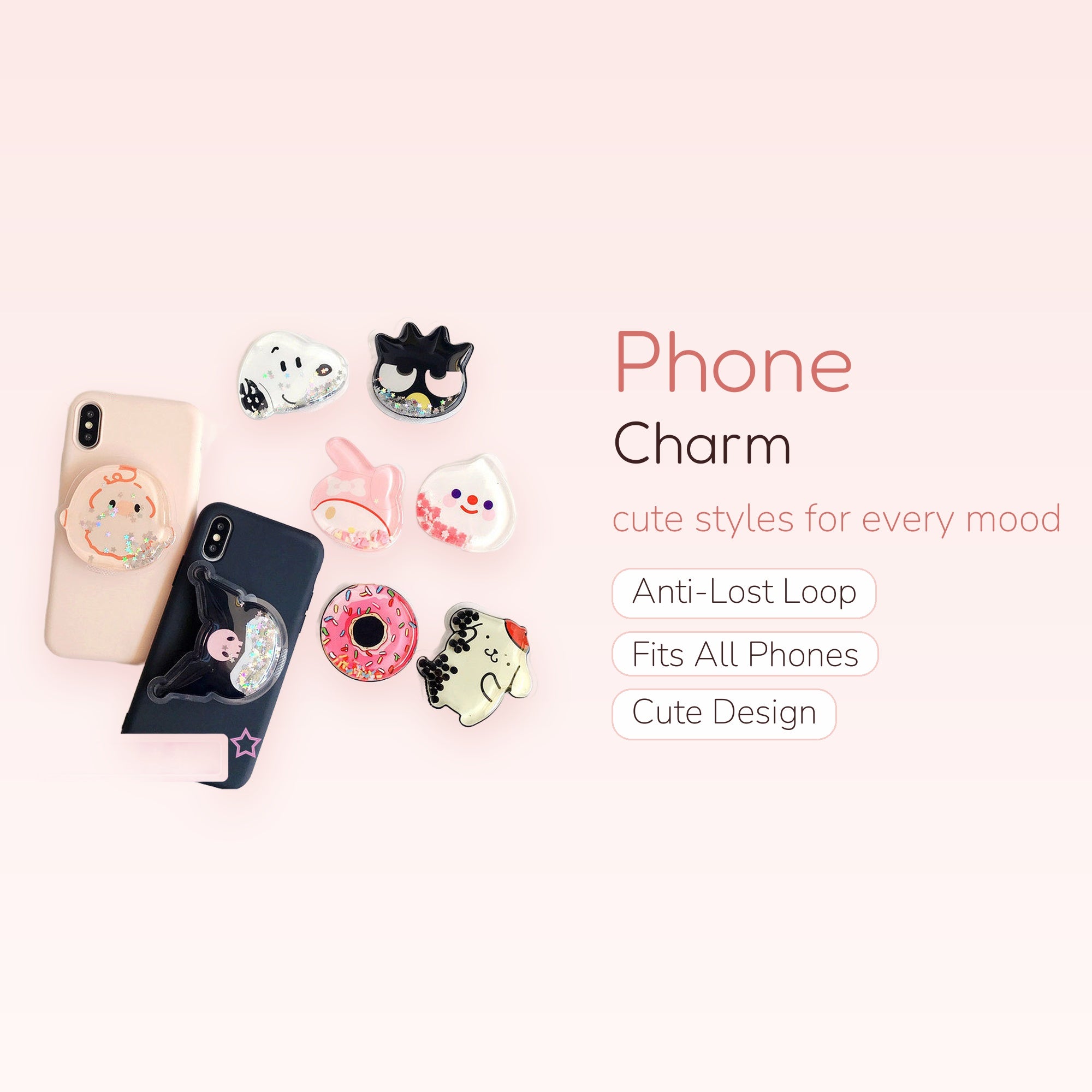 SIMPLYBUBBI Phone Charm #0022