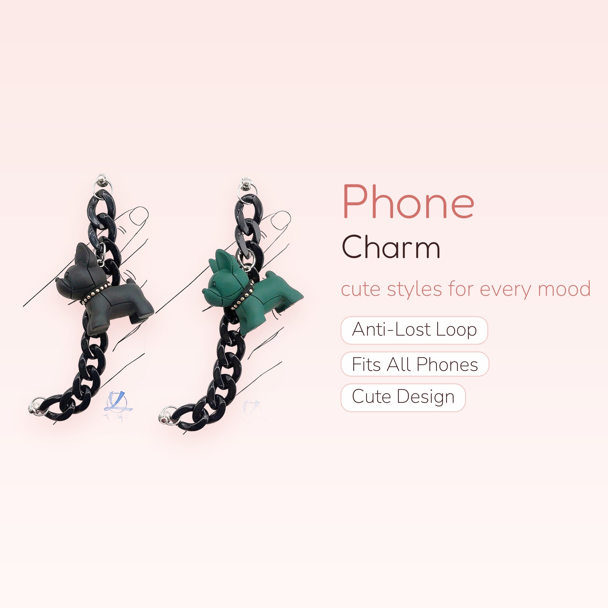 SIMPLYBUBBI Phone Charm #0258