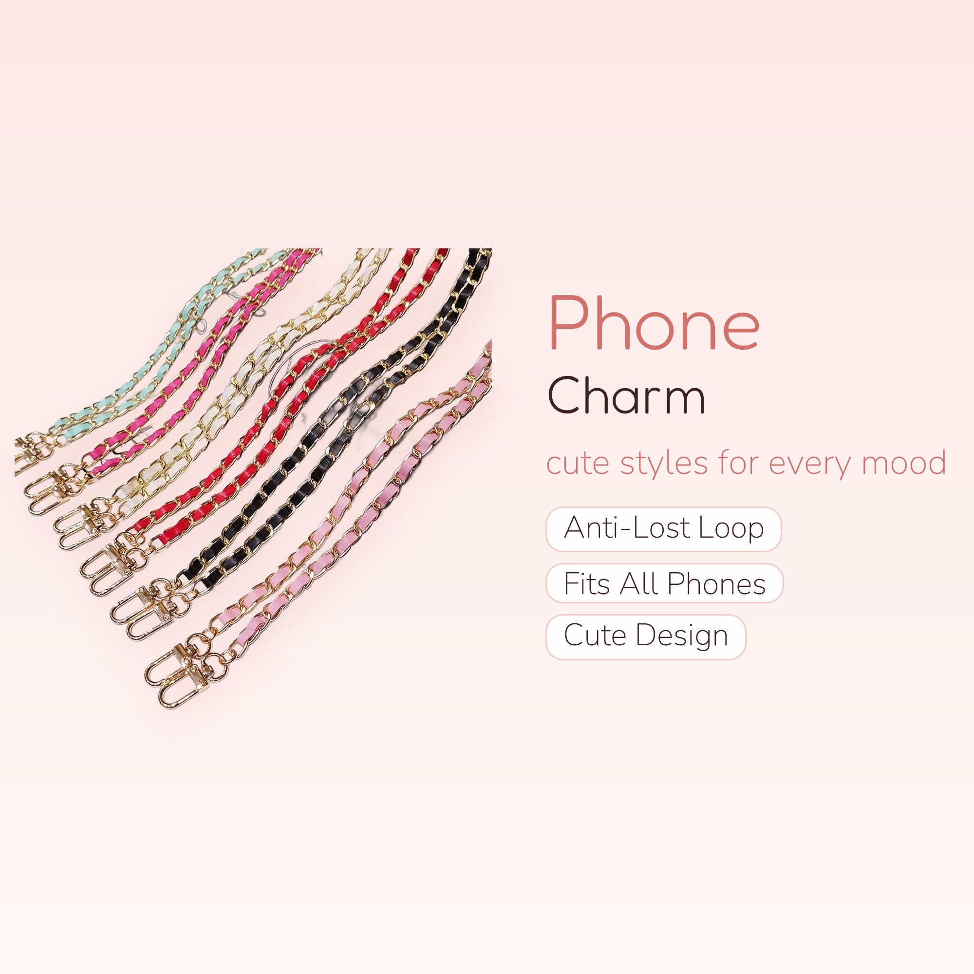 Gold Standard — Luxury Gold Chain & Leather Crossbody Phone Lanyard