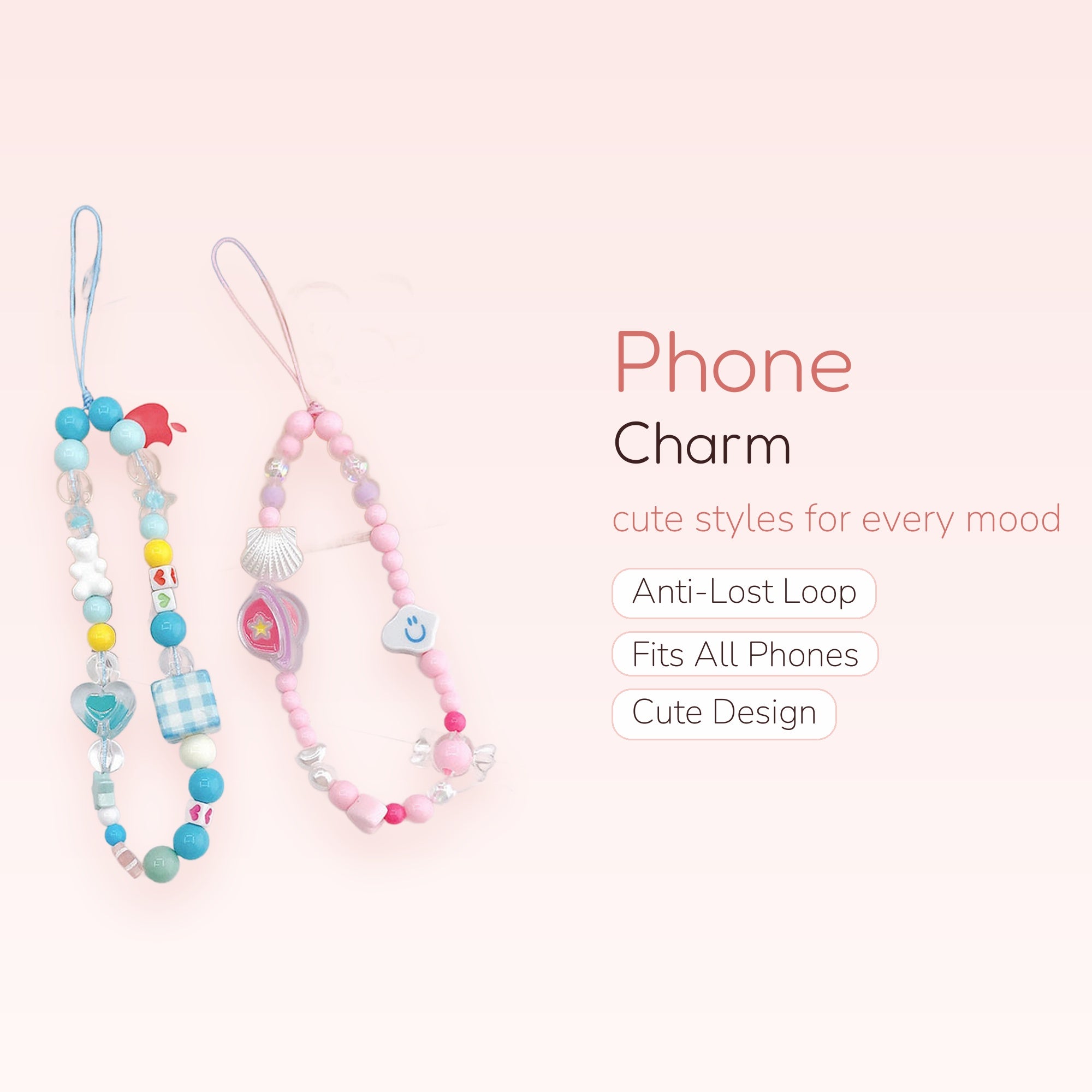 SIMPLYBUBBI Phone Charm #0261