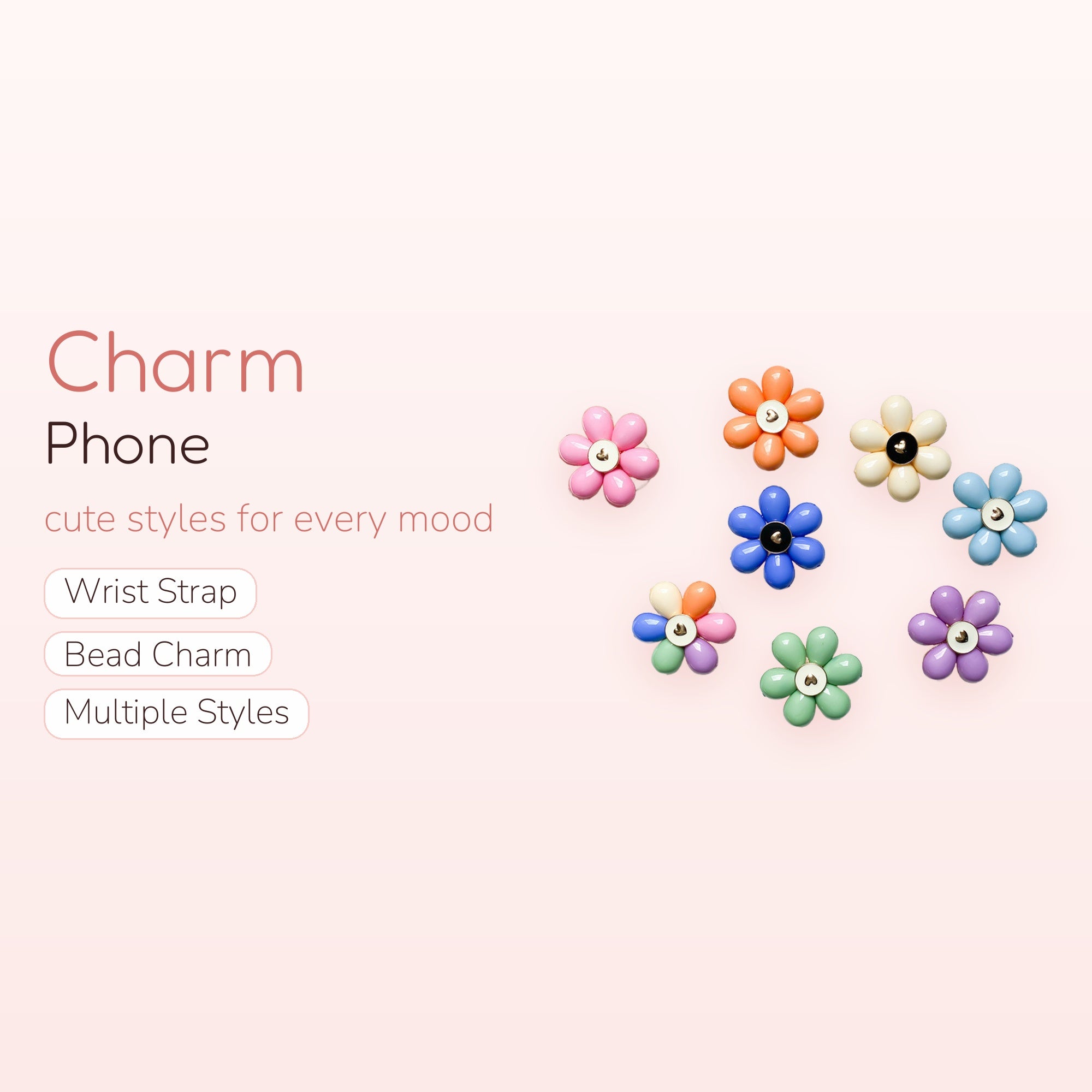 10 Plastic Tiny Buttons Shank | SIMPLYBUBBI Phone Charm
