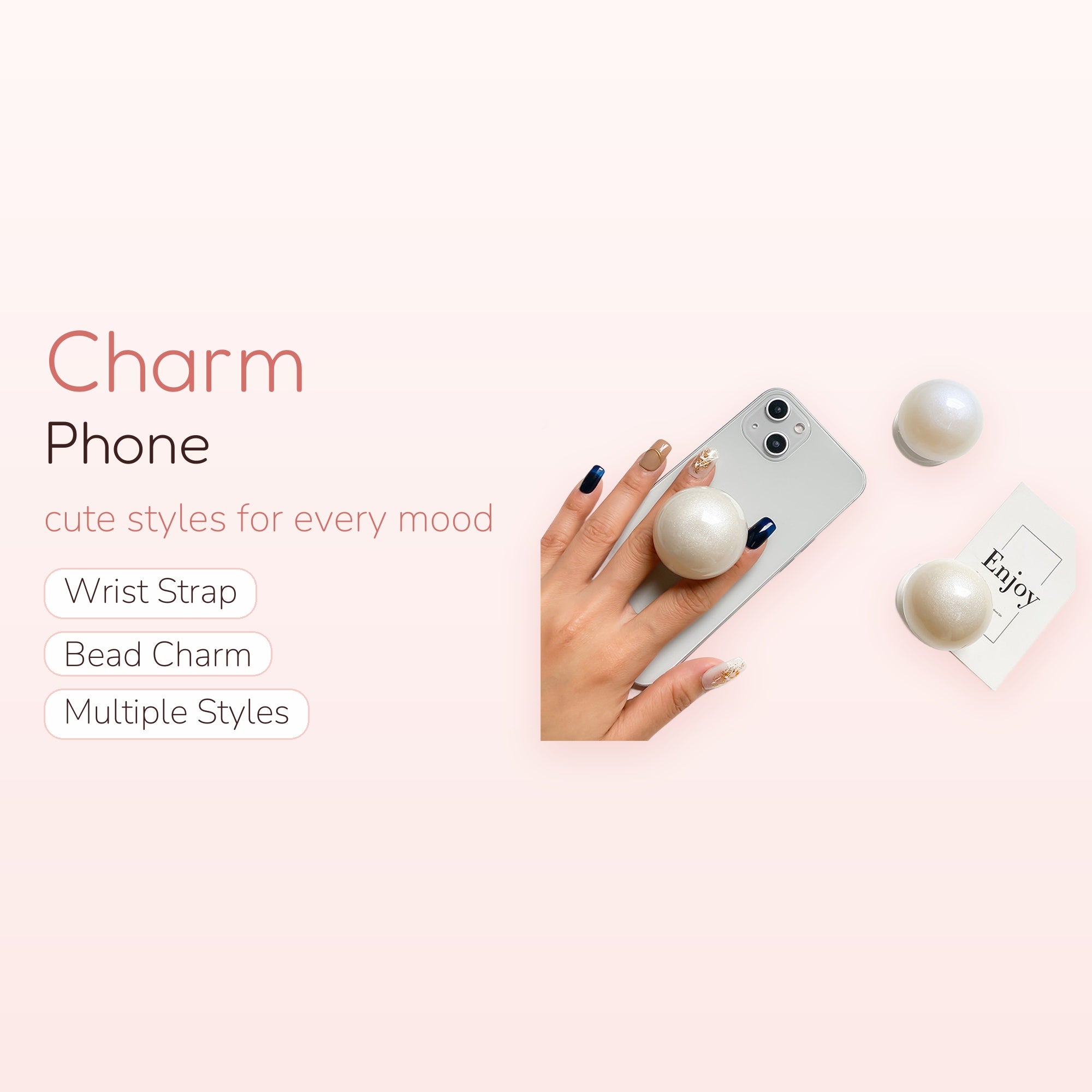 glitter phone holder - United Kingdom | SIMPLYBUBBI Phone Charm