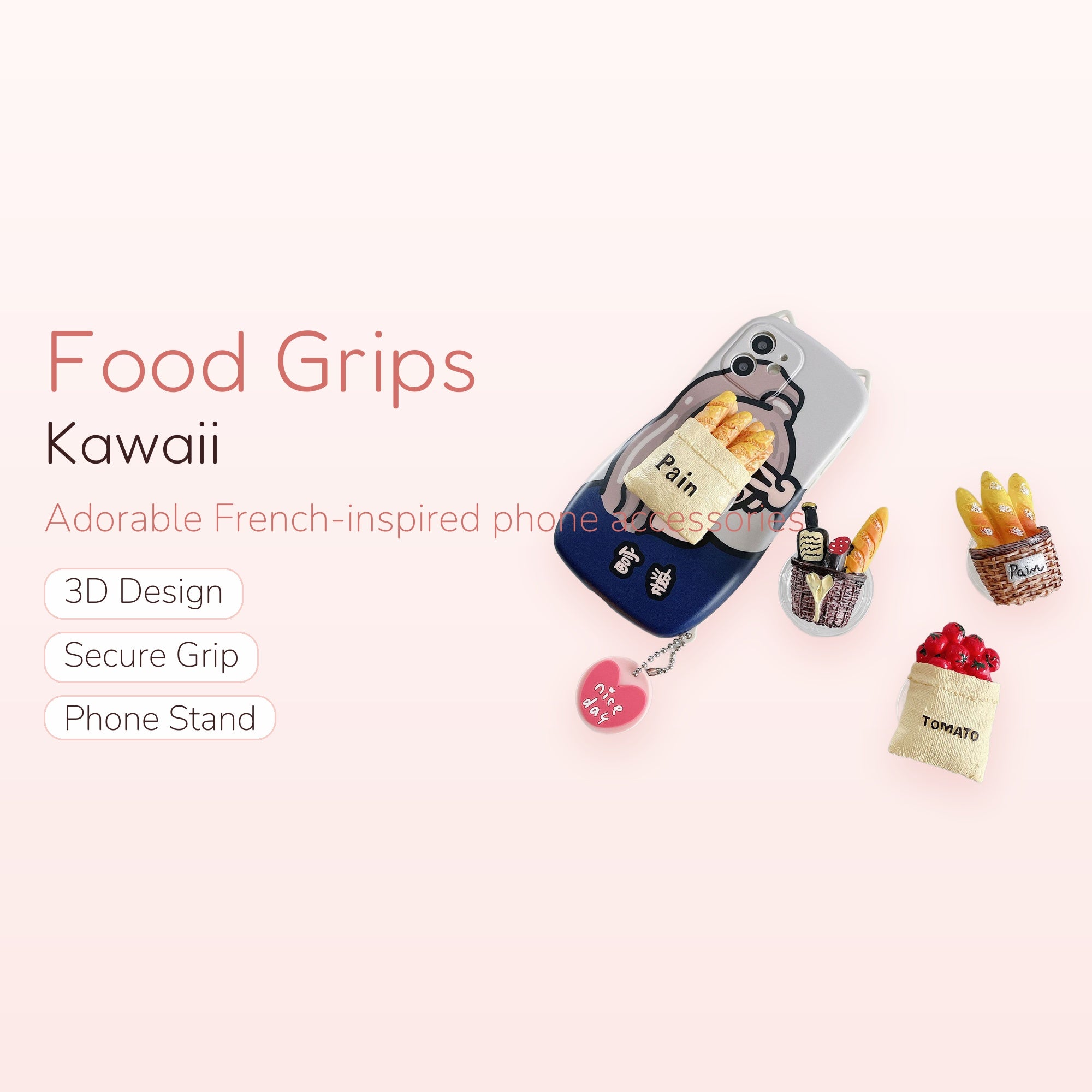 Zen — Kawaii Lotus Flower Phone Grip Pop Socket Stand