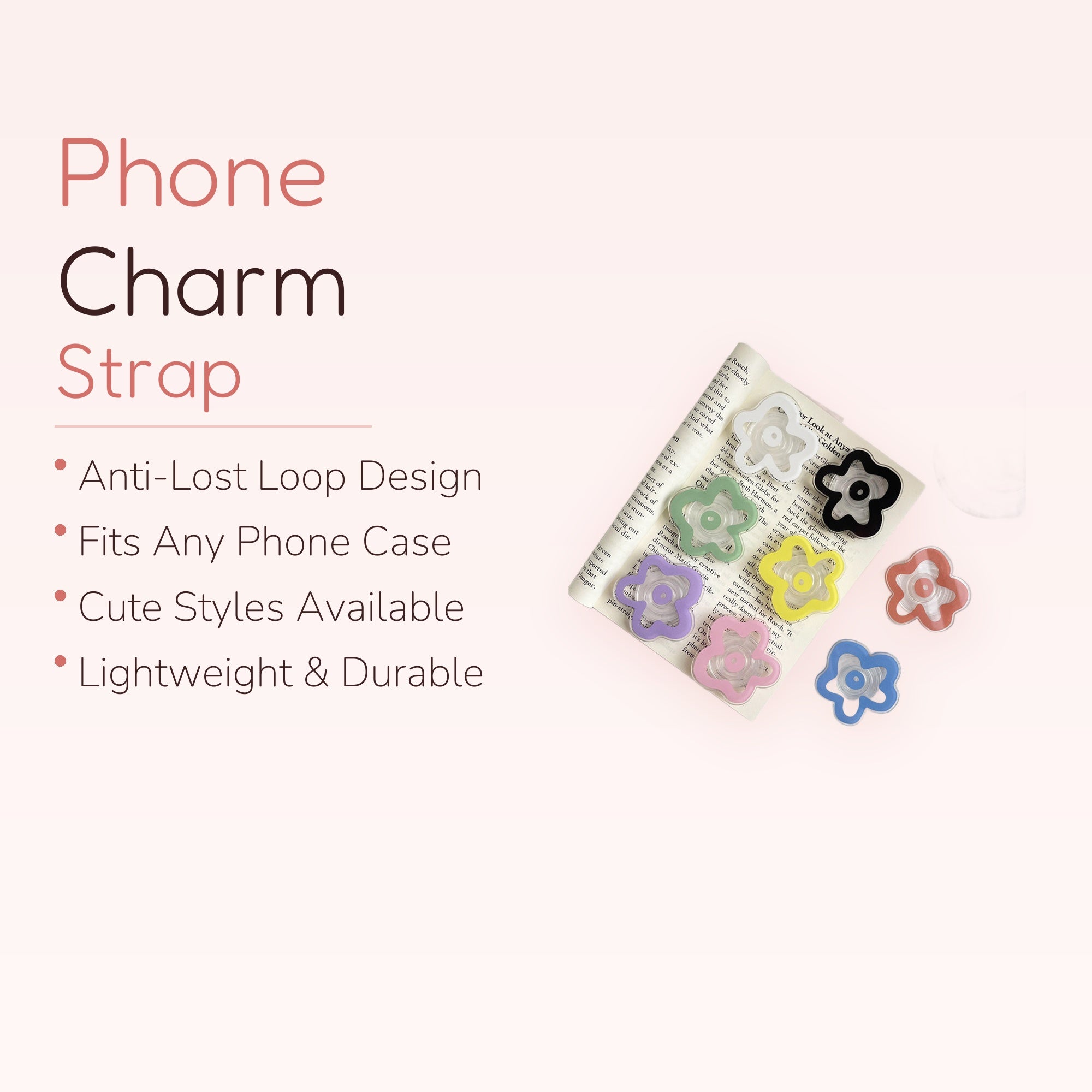 Kawaii Flower Phone Grip Holder | Cute Pastel Pop Socket Stand | Y2K Aesthetic | Gift for Her | Trendy Phone Accessory