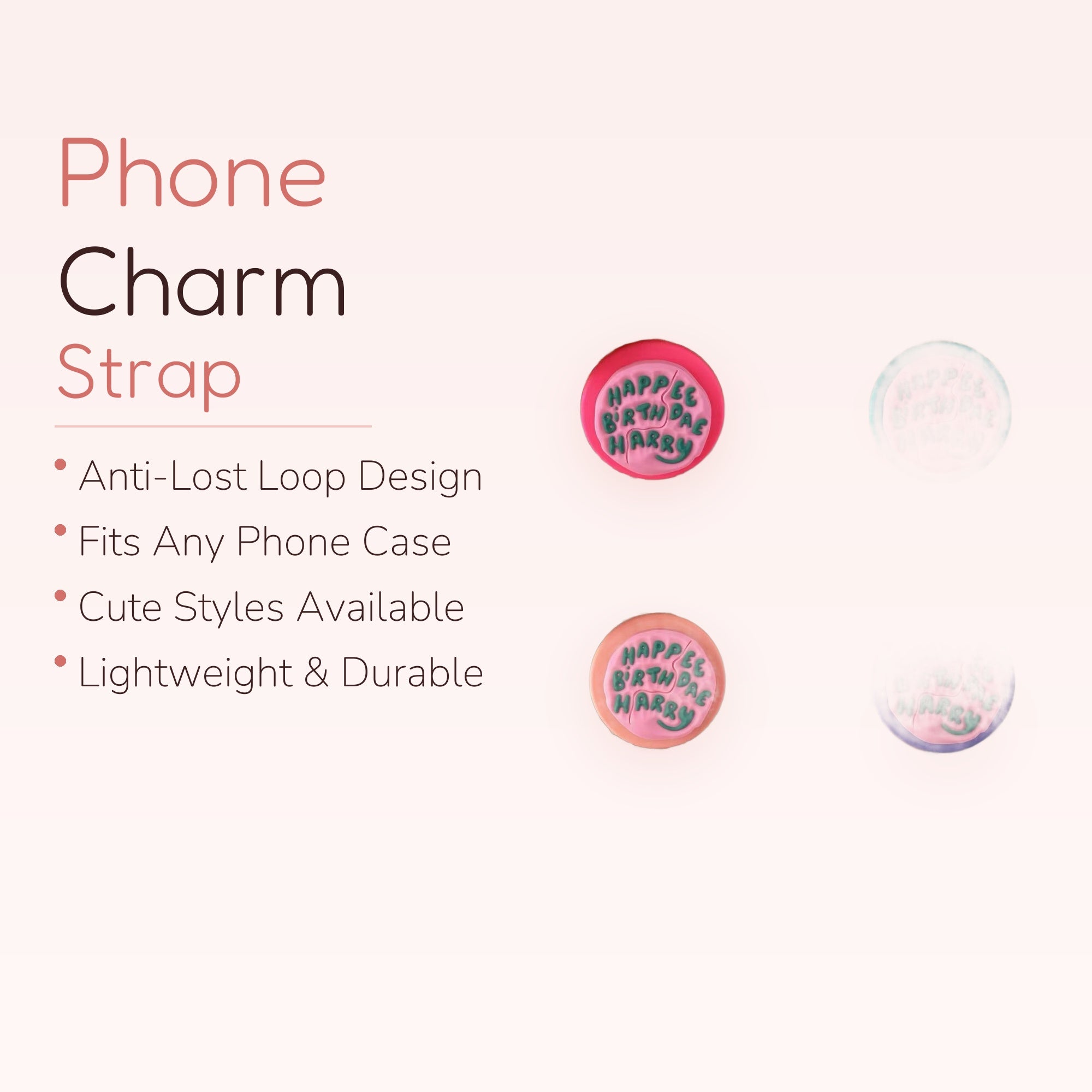 HAPPEE BIRTHDAE HARRY Cake Phone Grip | Kawaii Harry Potter Pop Socket