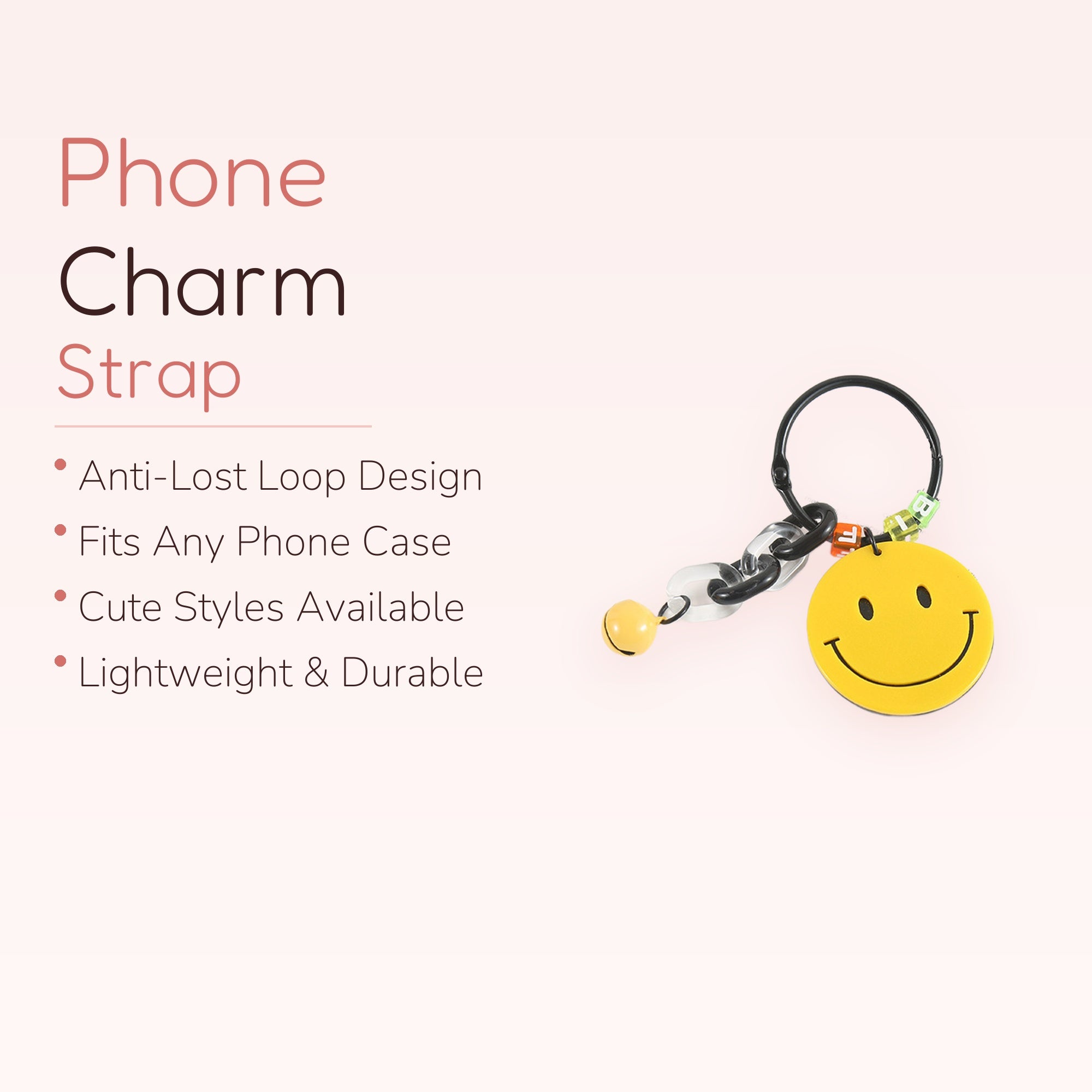 Y2Glow — Retro Star Beaded Phone Wrist Strap