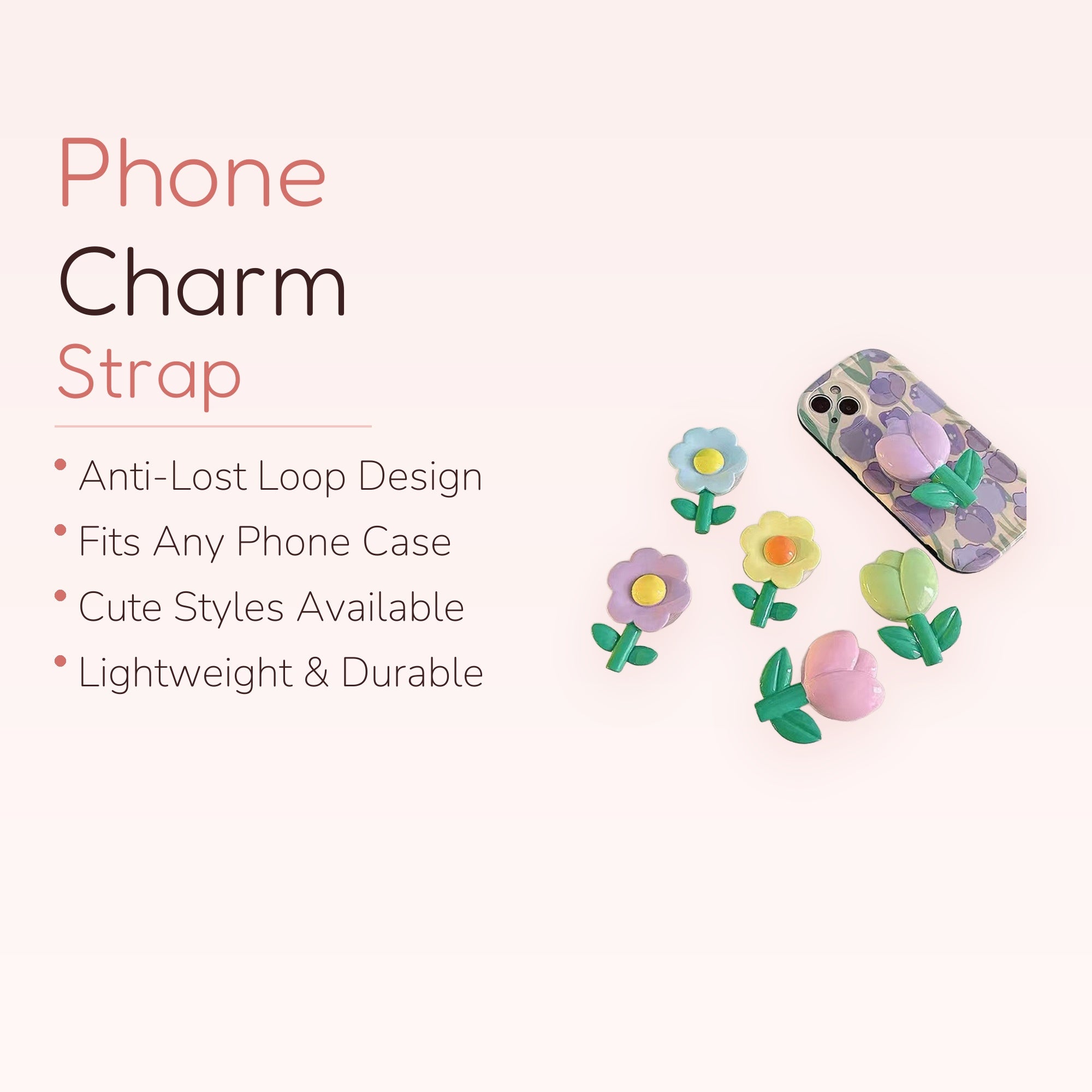 Wild Thing — Kawaii Leopard Phone Grip Pop Socket Stand