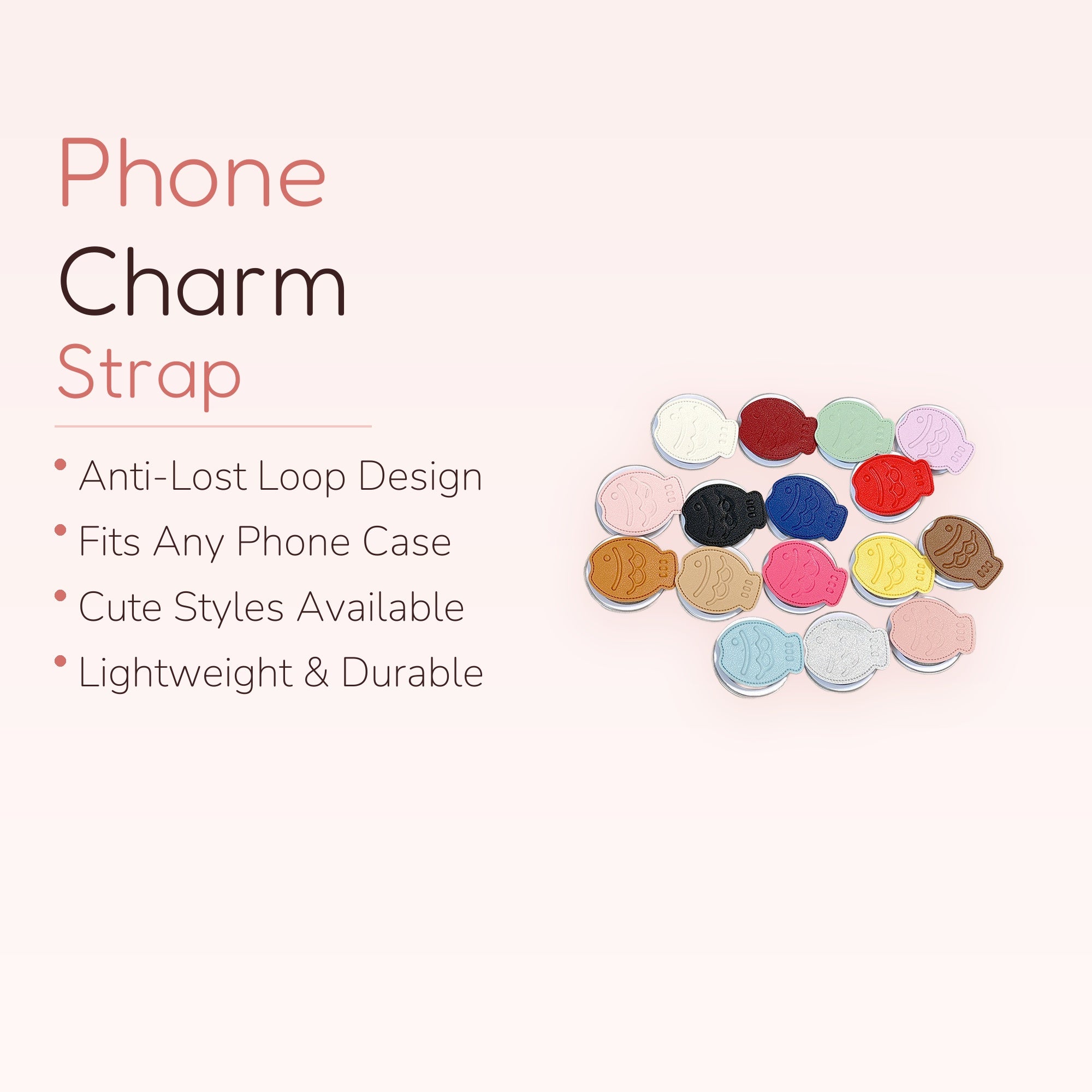 Cute Taiyaki Fish Phone Grip | Kawaii Expandable Pop Socket Stand
