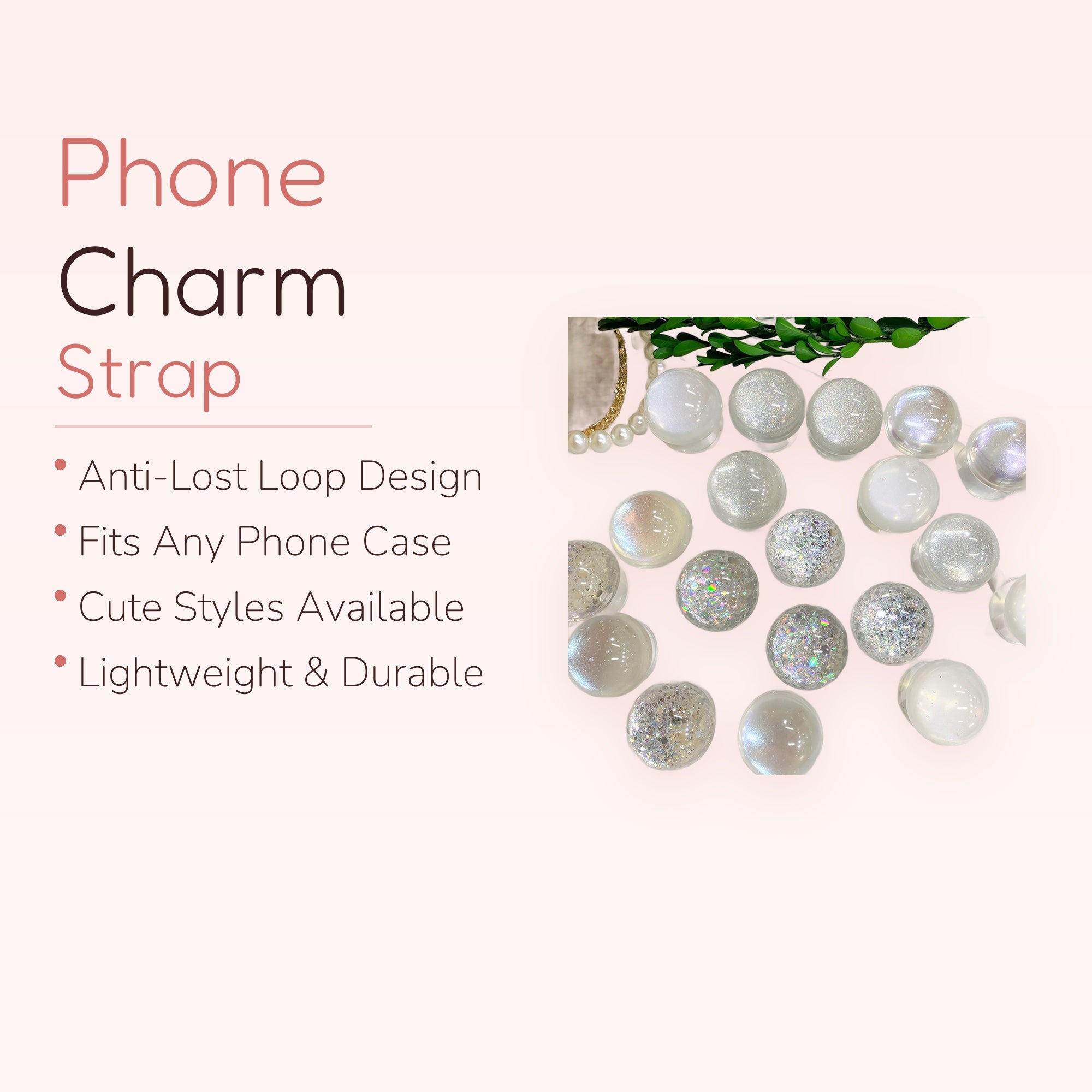 Sparkle Ball Phone Grip | Glitter & Iridescent Pop Socket