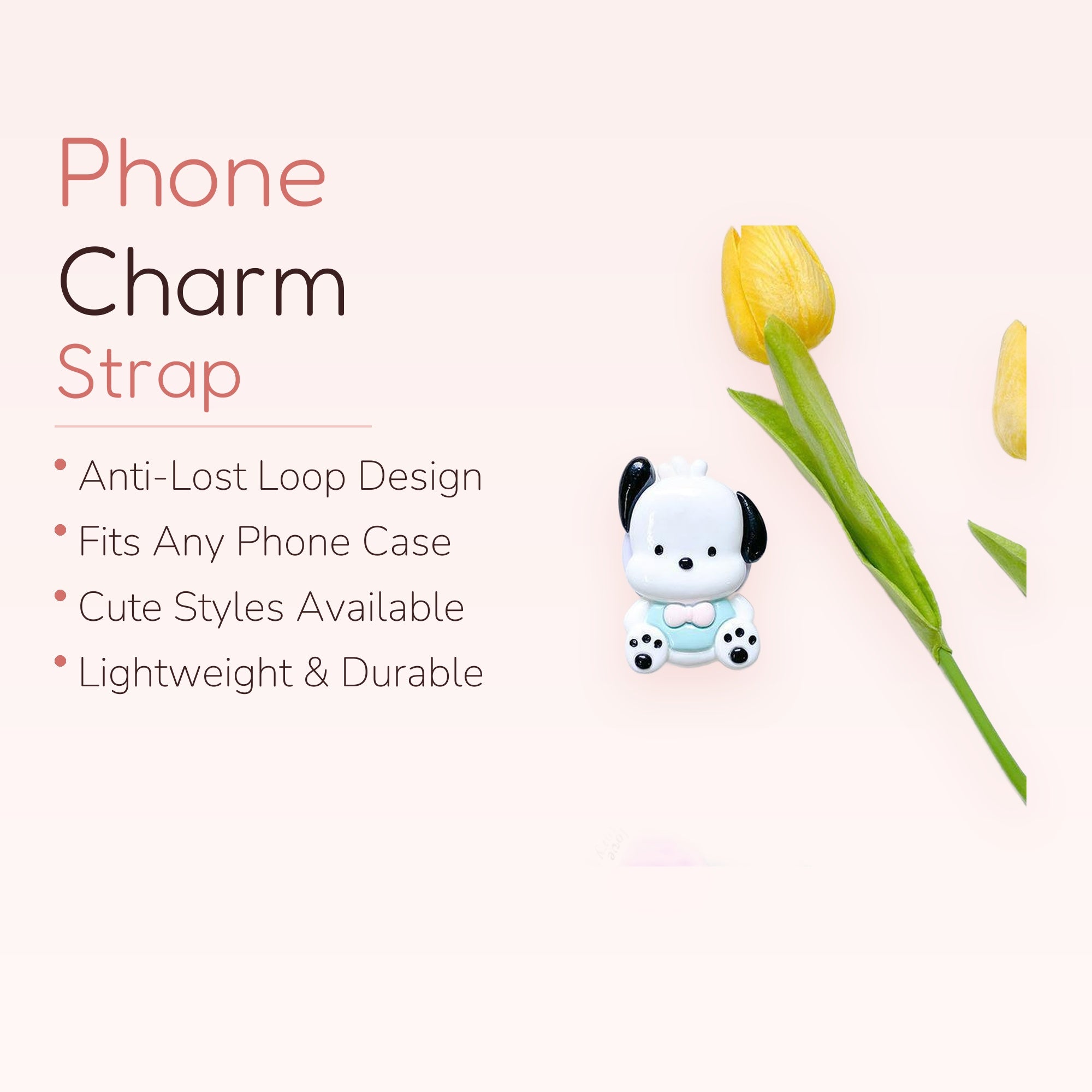 Pochacco Phone Grip Holder | Cute Sanrio Character Pop Socket