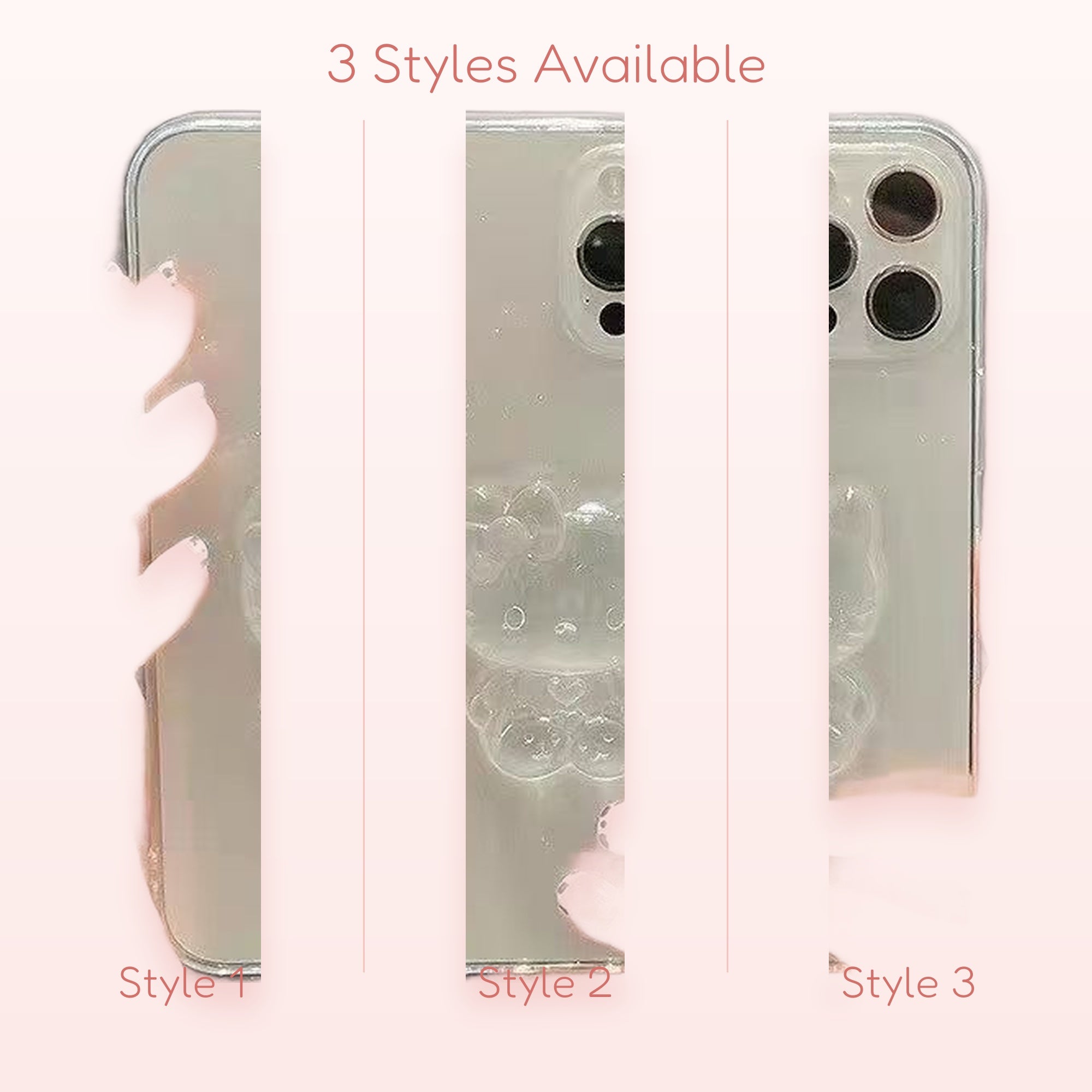 Heart Eyes — Crystal Heart Aesthetic Phone Ring Grip Stand
