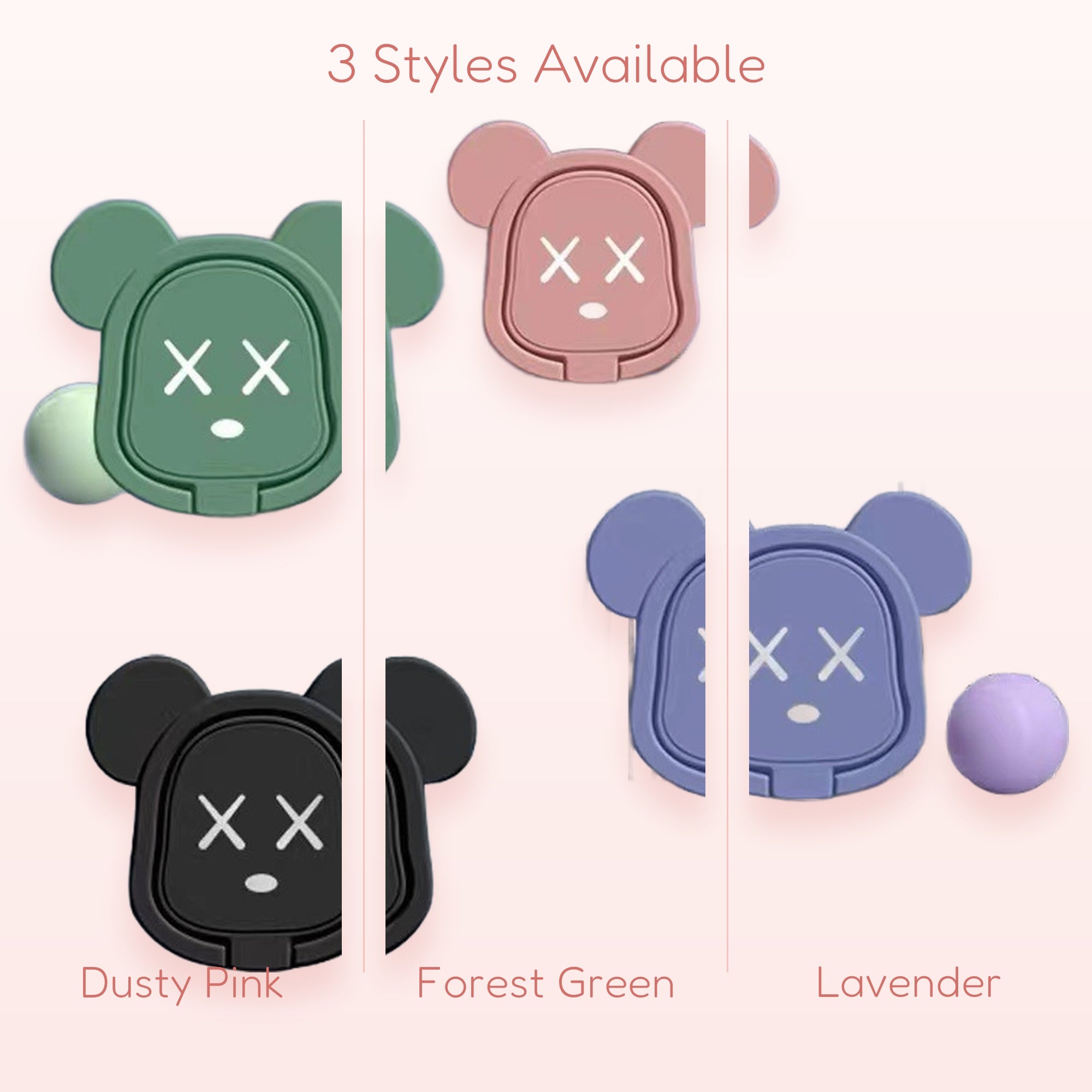 Sushi Date — Cute Cat & Fish Bone Phone Grip Stand
