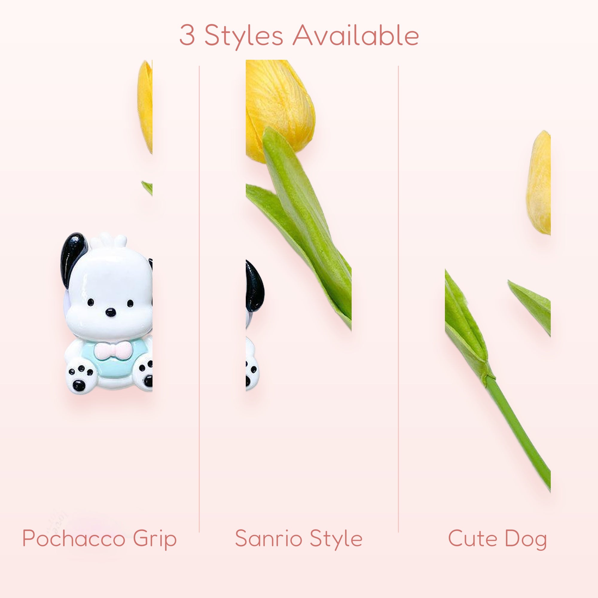 Pochacco Phone Grip Holder | Cute Sanrio Character Pop Socket