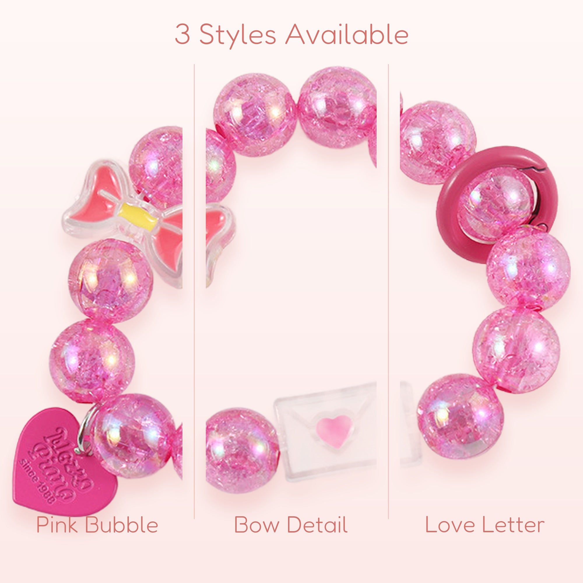 Pink Bubble Bead Phone Charm Strap | Kawaii Wrist Lanyard