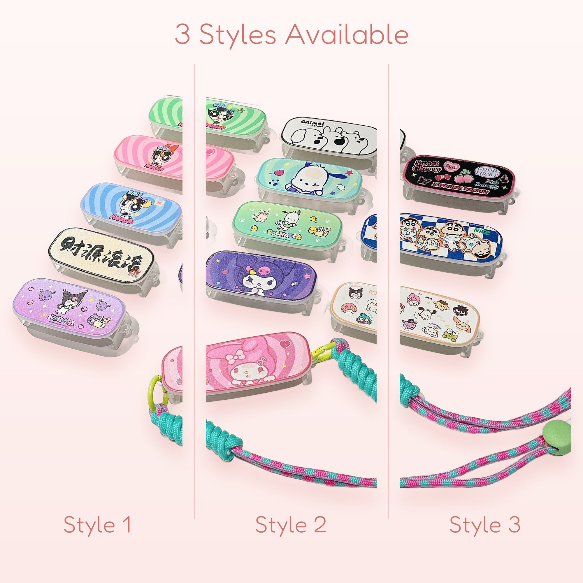 Kawaii Cartoon Character Phone Grip | Cute Pop Socket Stand for Girls
