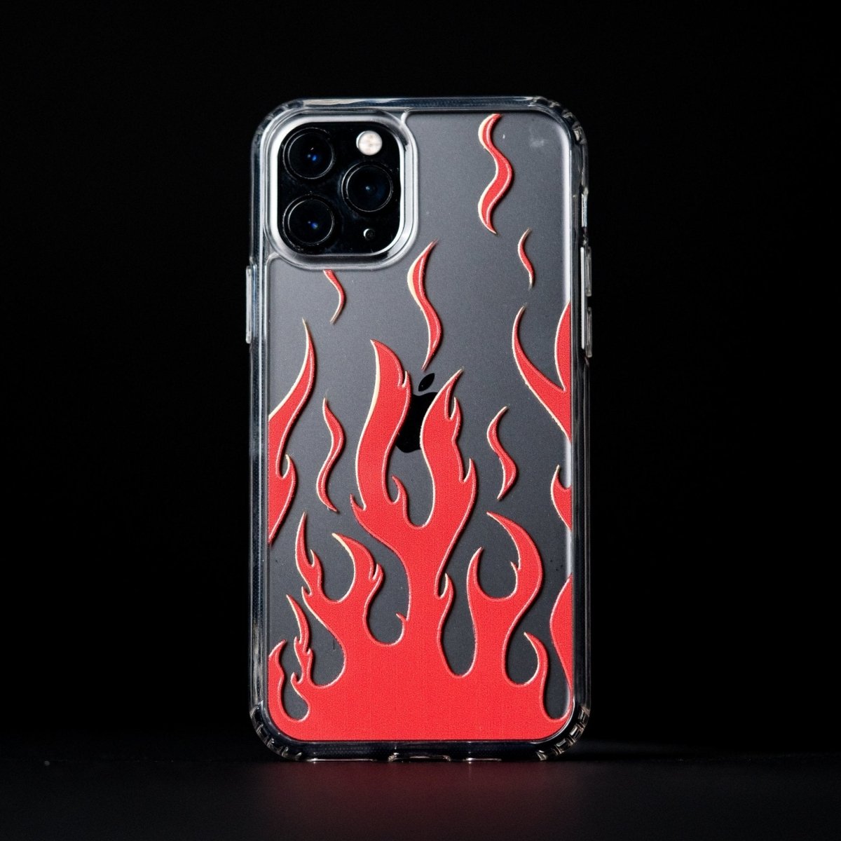 FLAMEZ Clear iPhone Case