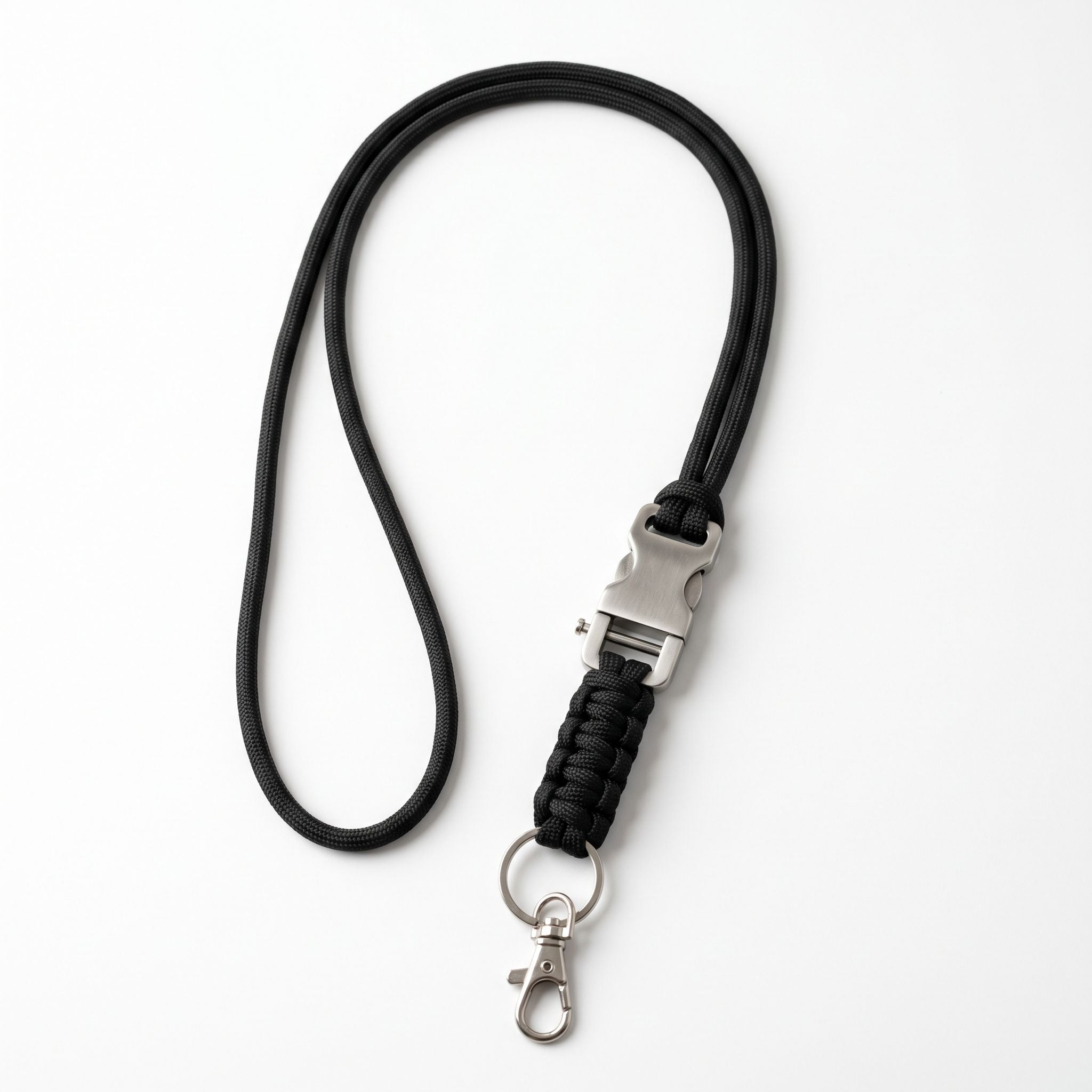 Paracord Tether Tab Bundle — Tan / Black — Hero