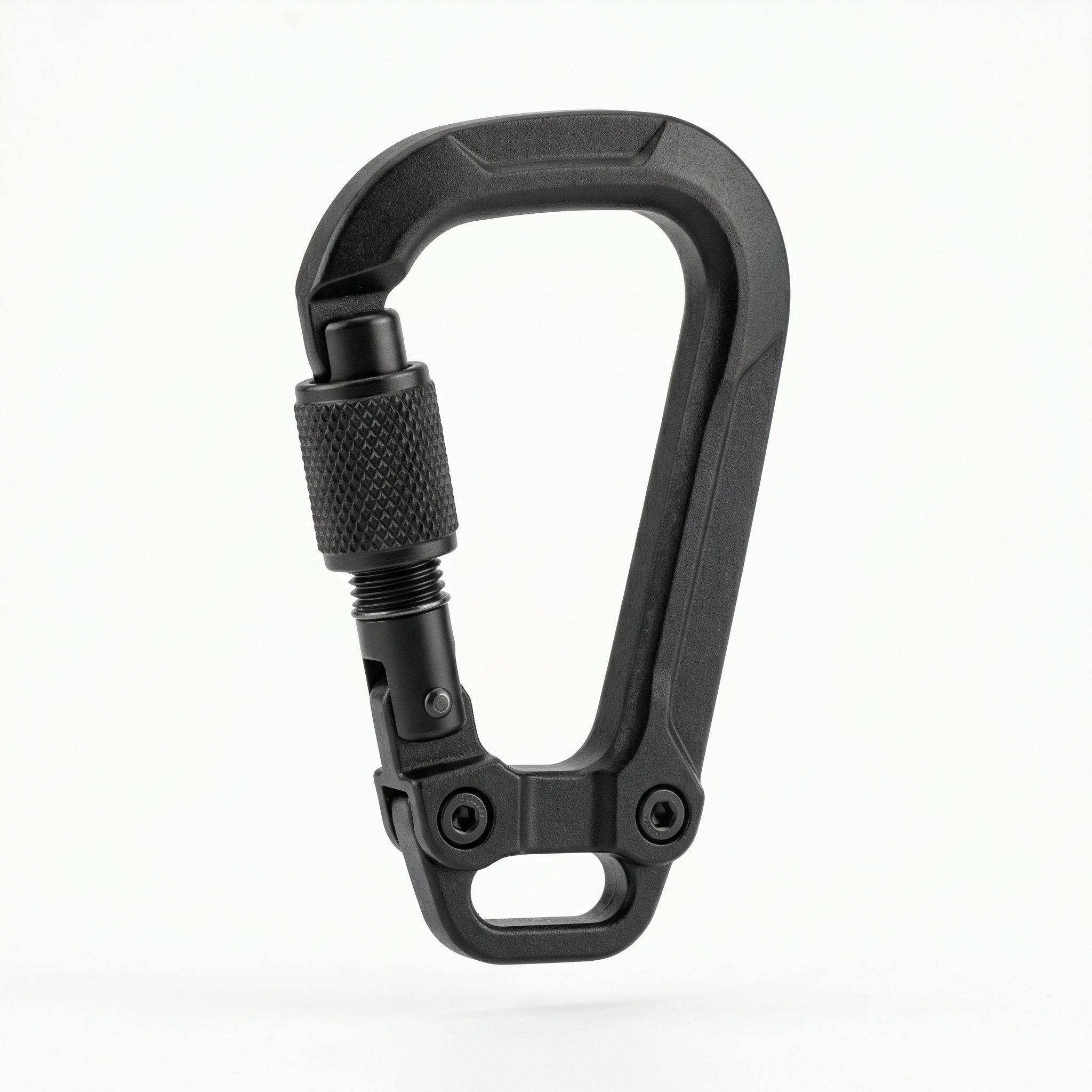 Aluminum Hex-Bar Keychain Carabiner — Hero