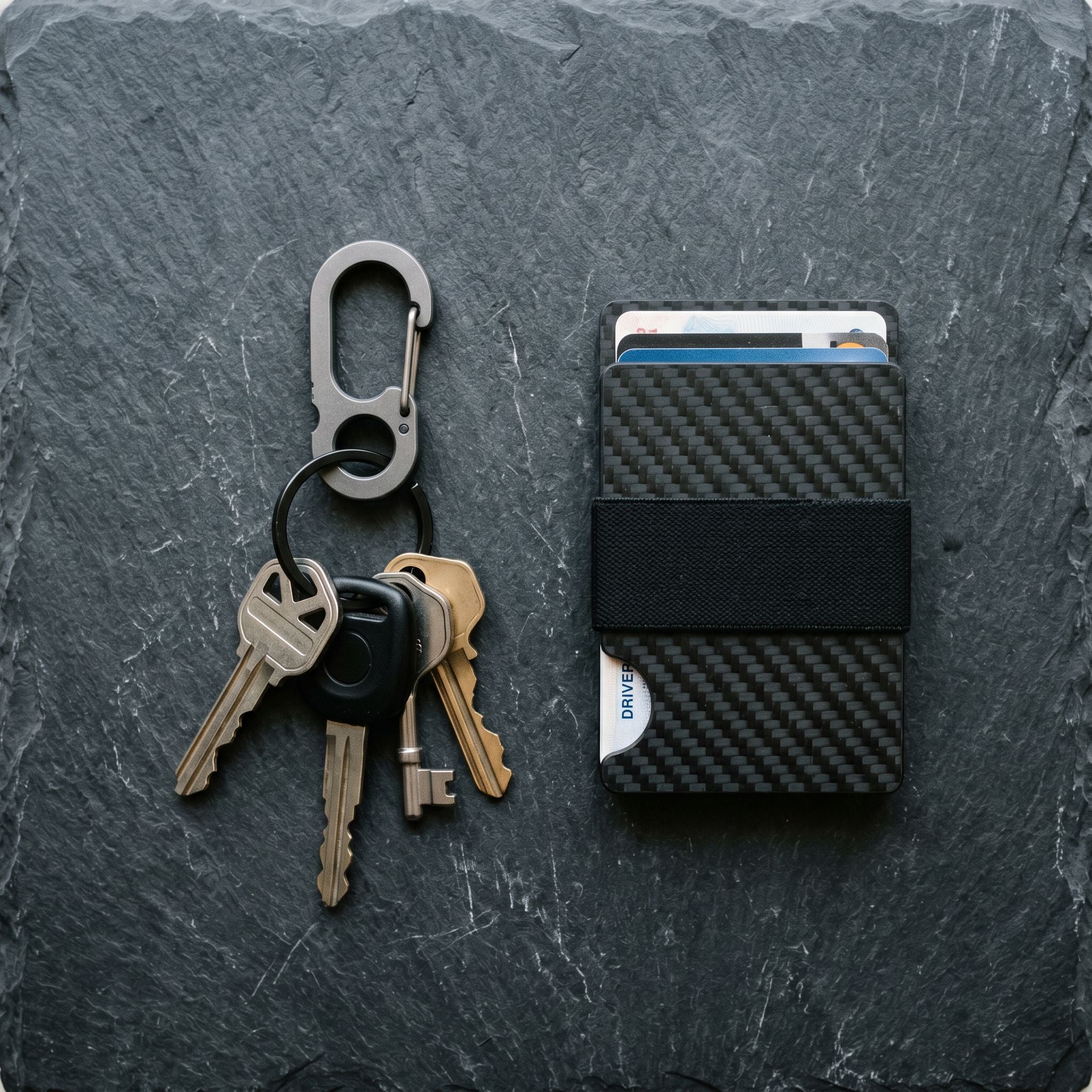 D-Ring Locking Carabiner Clip — Lifestyle